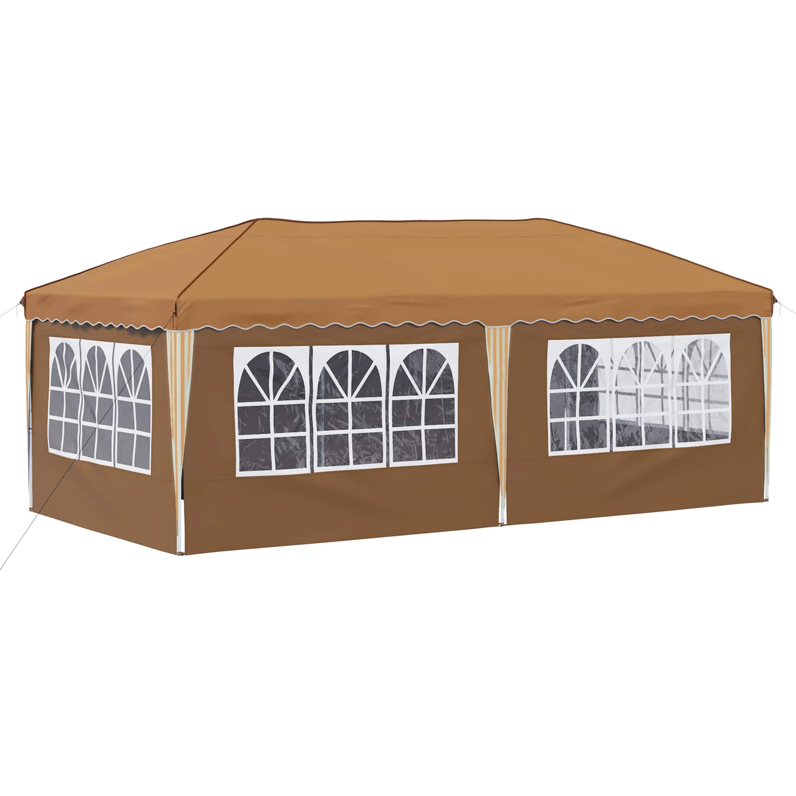 Tenda per feste a pop-up 575 x 288 x 245 cm Beige