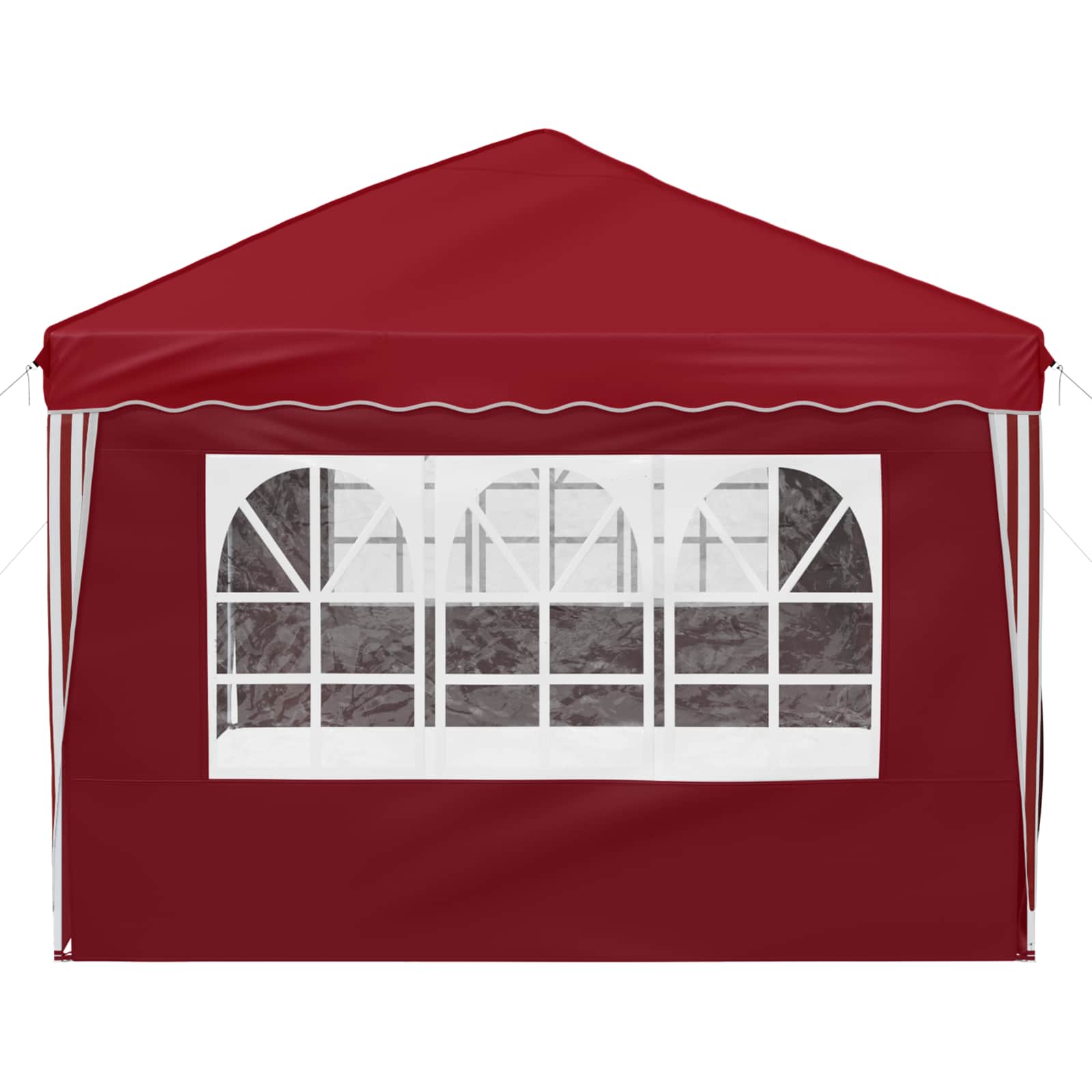Tenda per feste a pop-up 575 x 288 x 245 cm Borgogna