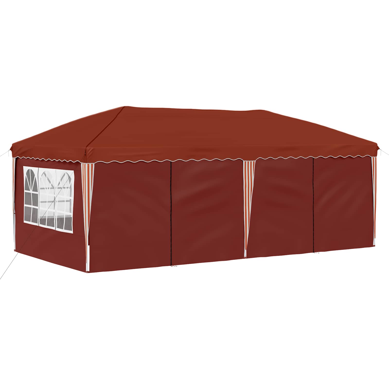 Tenda per feste a pop-up 575 x 288 x 245 cm Terracotta