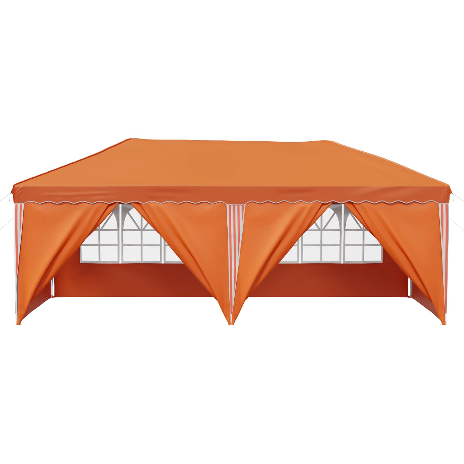 Tenda per feste a pop-up 575 x 288 x 245 cm Arancione
