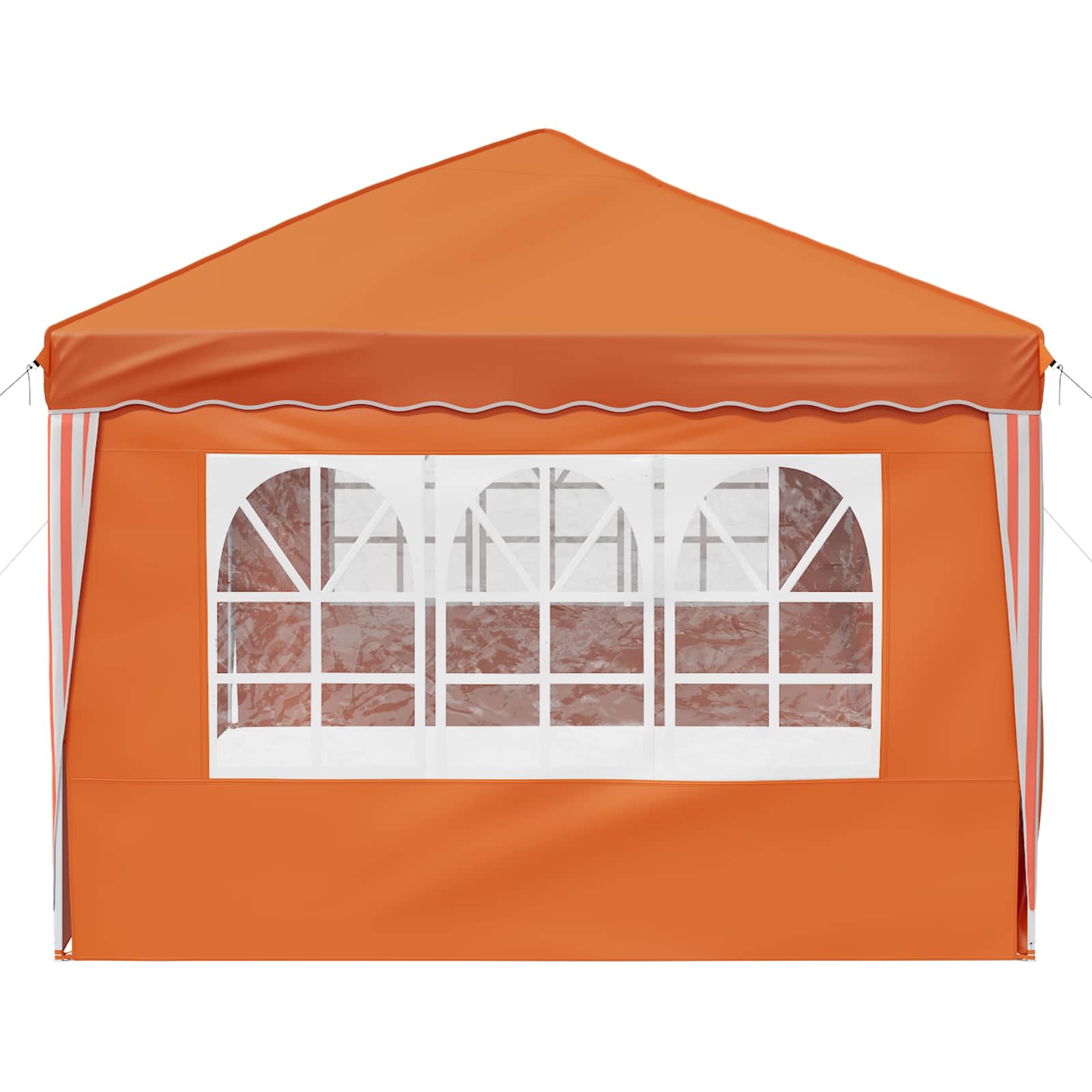 Tenda per feste a pop-up 575 x 288 x 245 cm Arancione