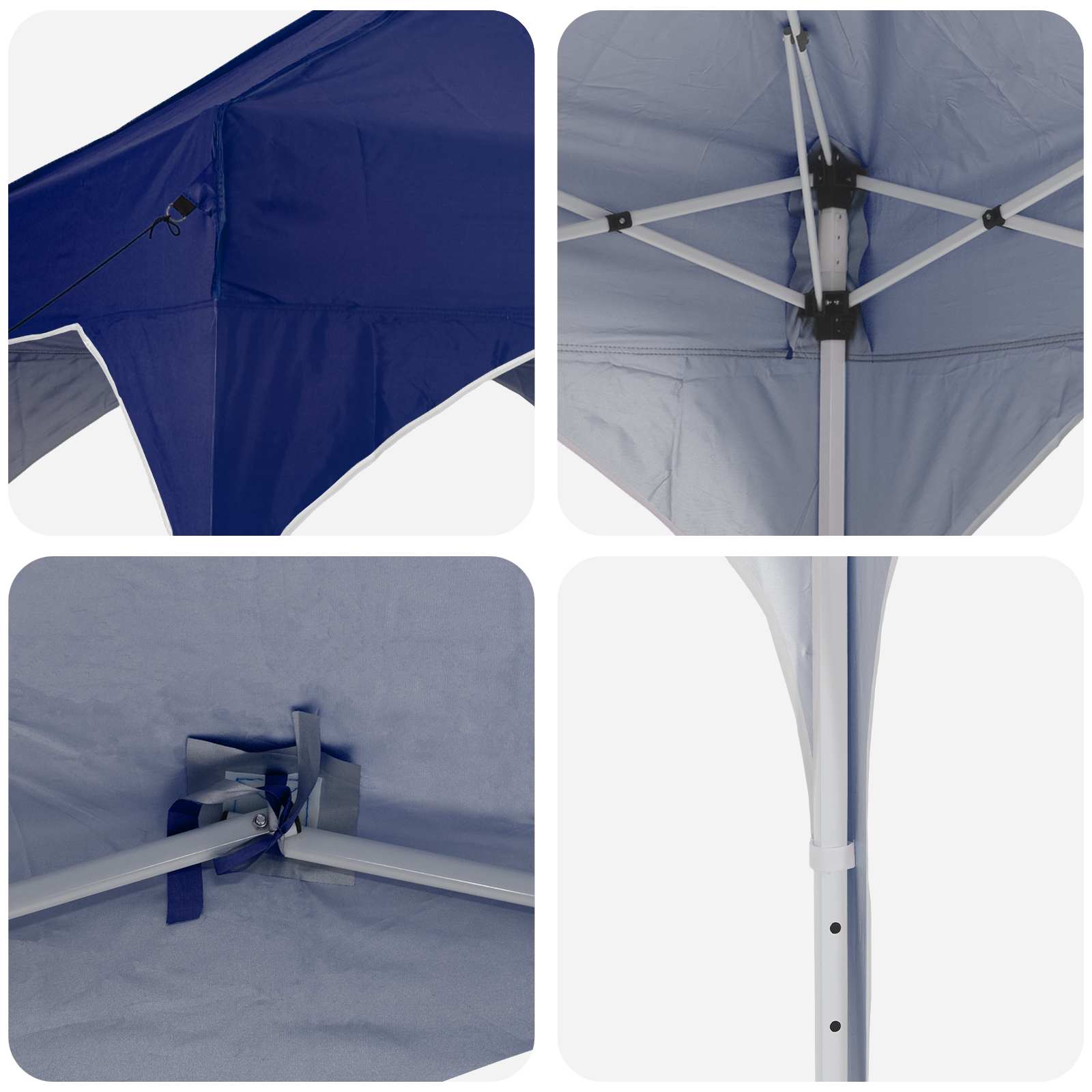 Tenda per feste a pop-up 194 x 194 x 245 cm Blu