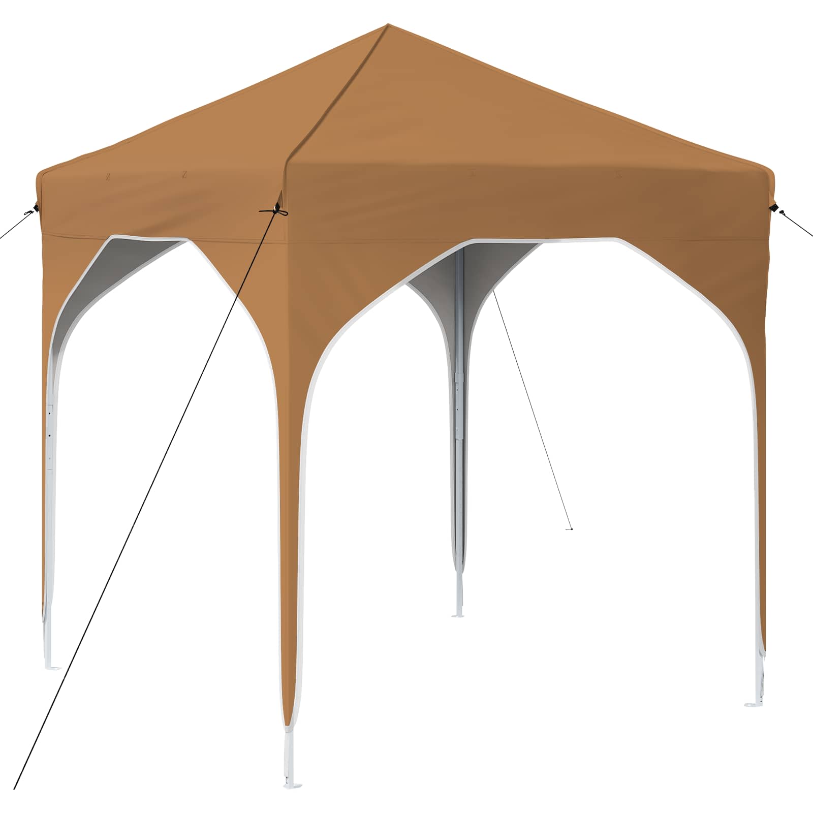 Tenda per feste a pop-up 194 x 194 x 245 cm Beige