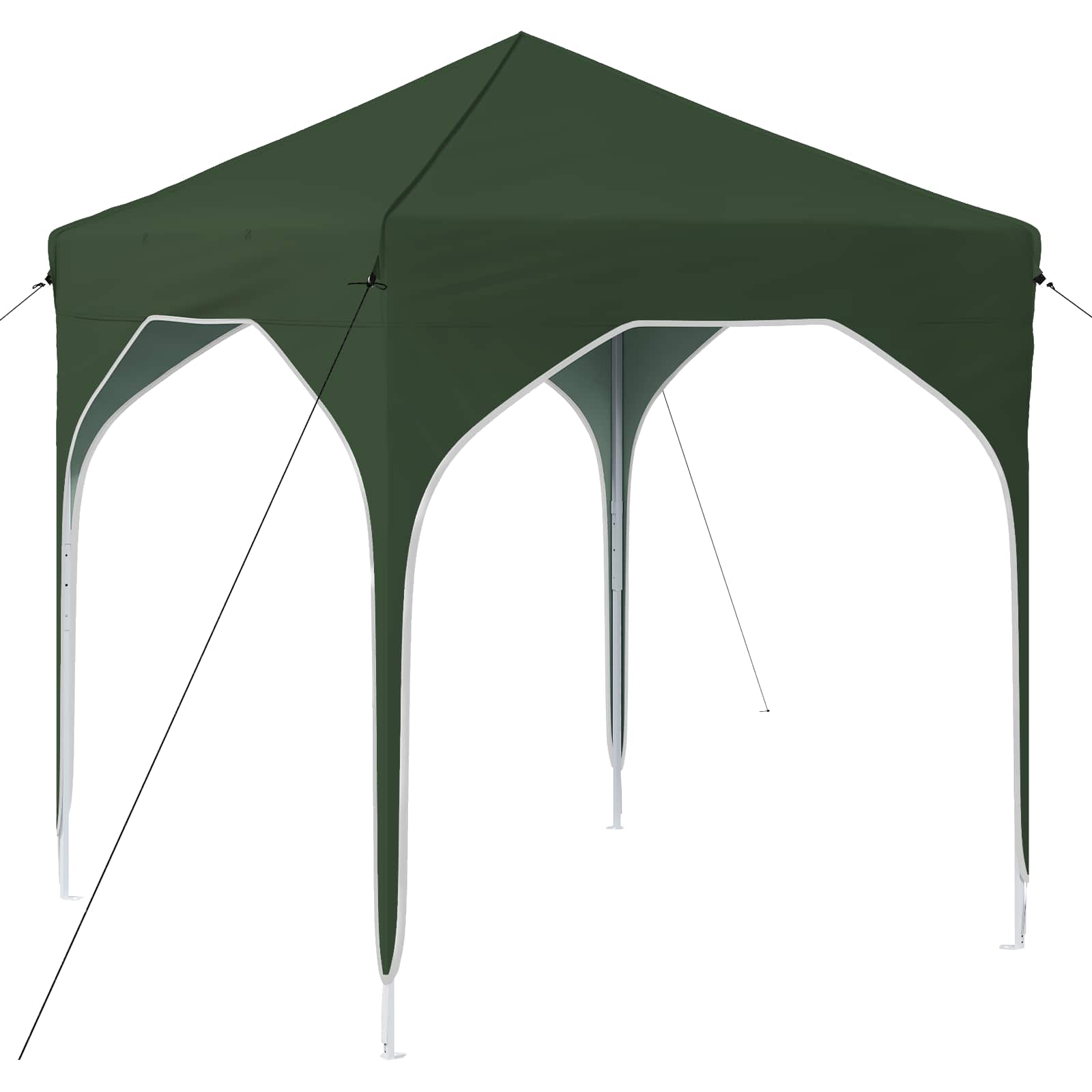 Tenda per feste a pop-up 194 x 194 x 245 cm Verde