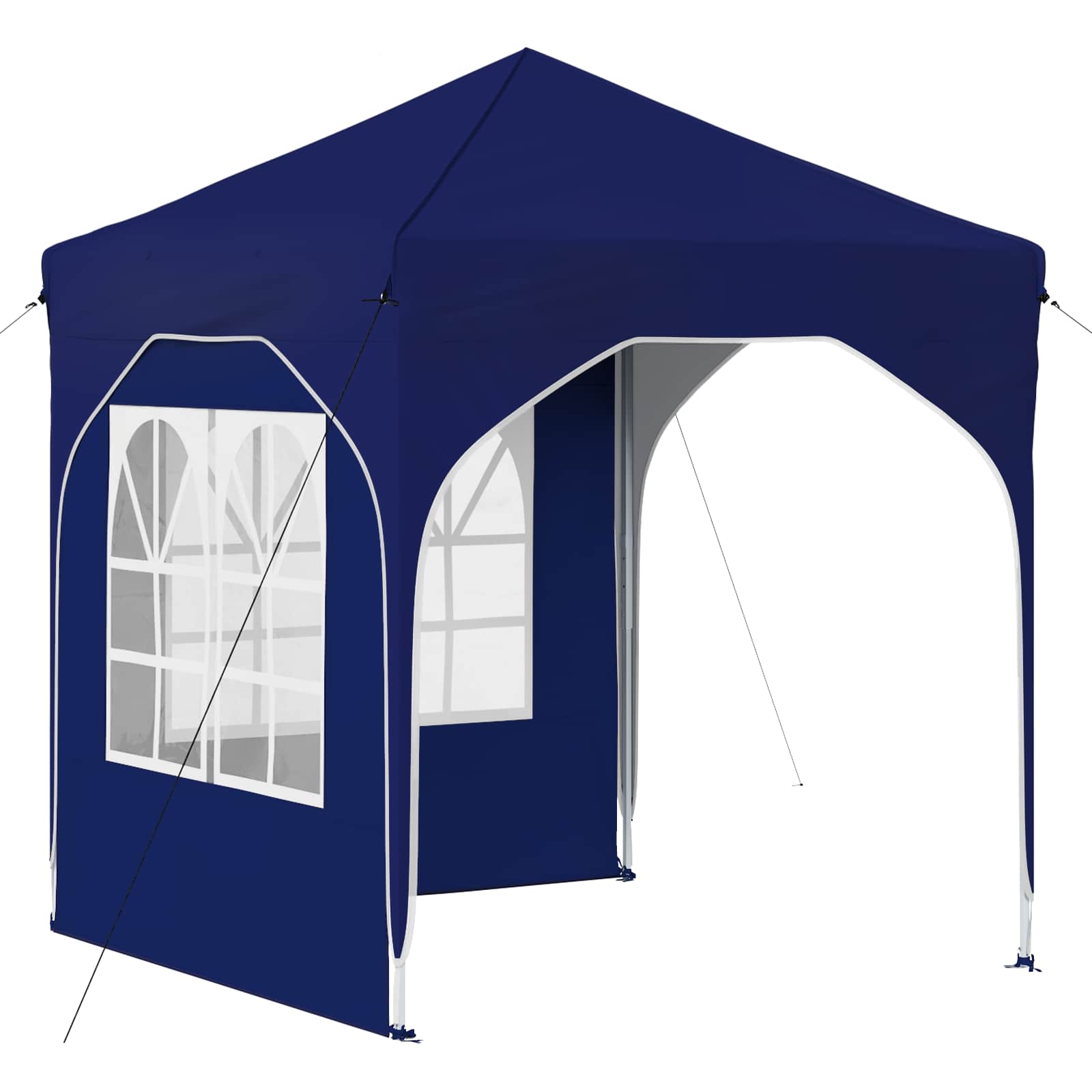 Tenda per feste a pop-up 192 x 192 x 245 cm Blu