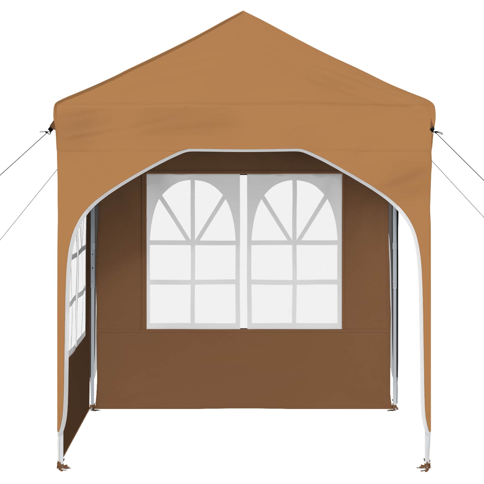 Tenda per feste a pop-up 192 x 192 x 245 cm Beige