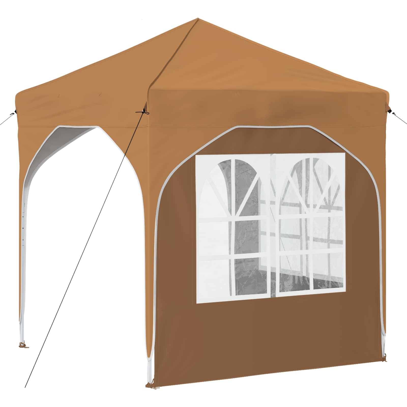 Tenda per feste a pop-up 192 x 192 x 245 cm Beige