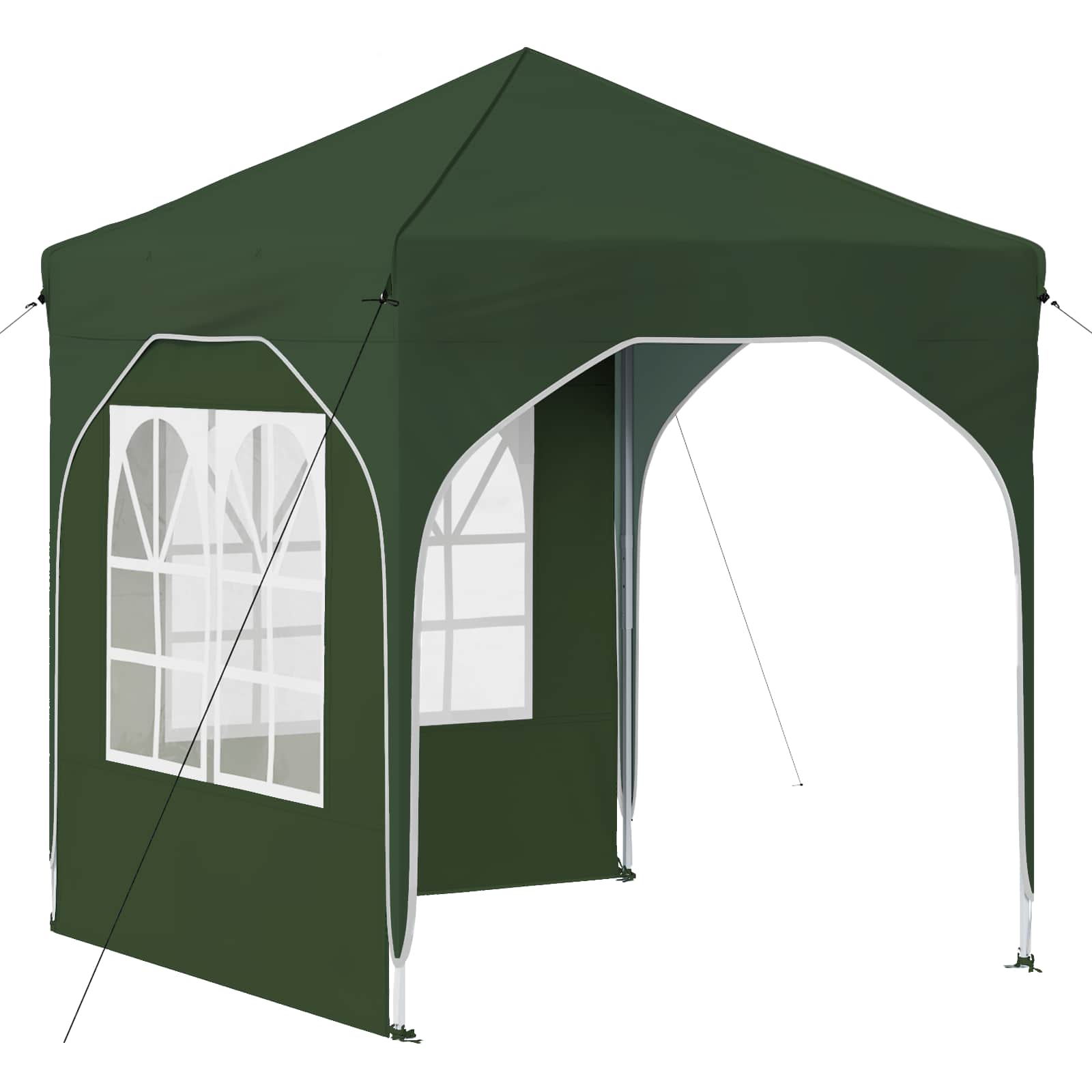 Tenda per feste a pop-up 192 x 192 x 245 cm Verde