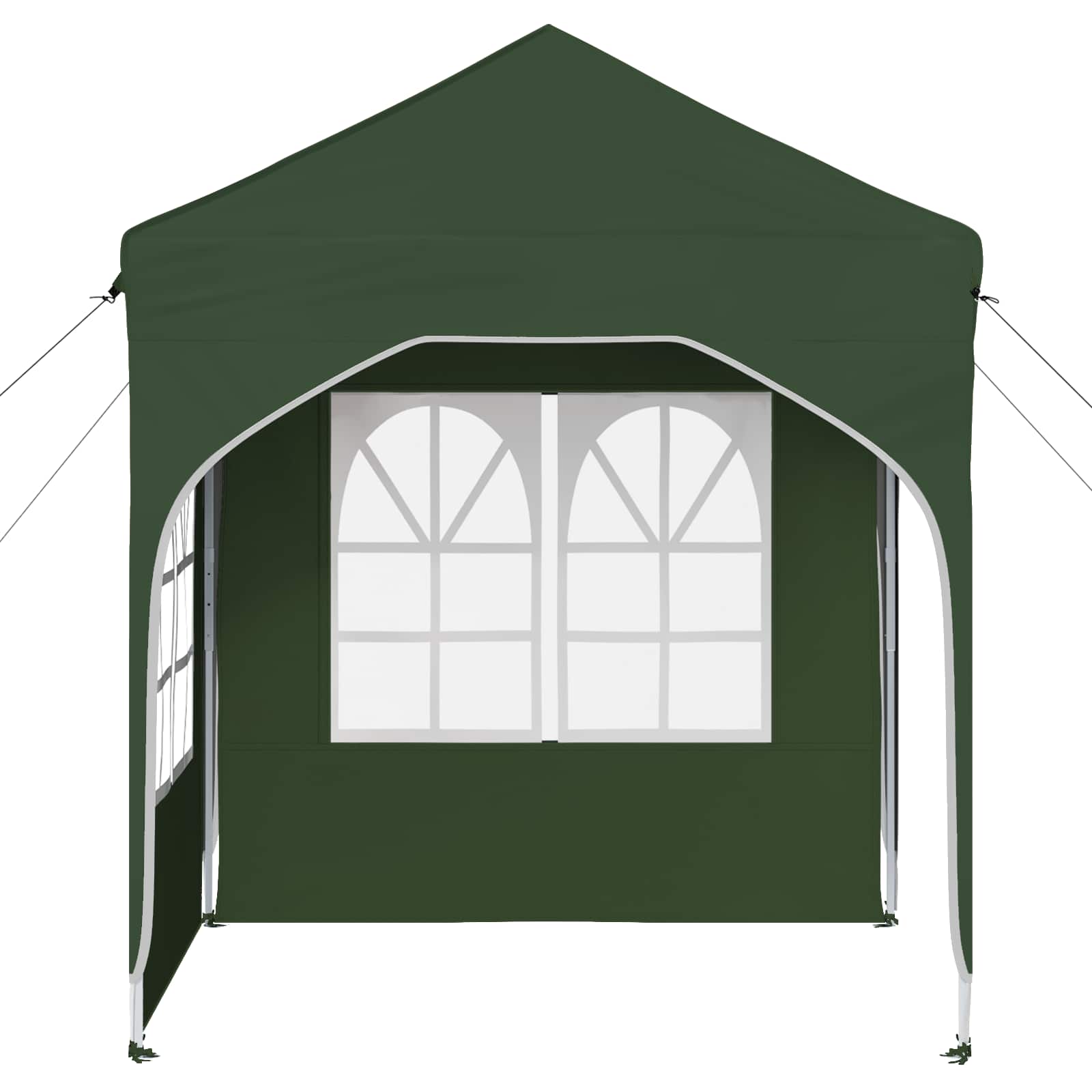 Tenda per feste a pop-up 192 x 192 x 245 cm Verde