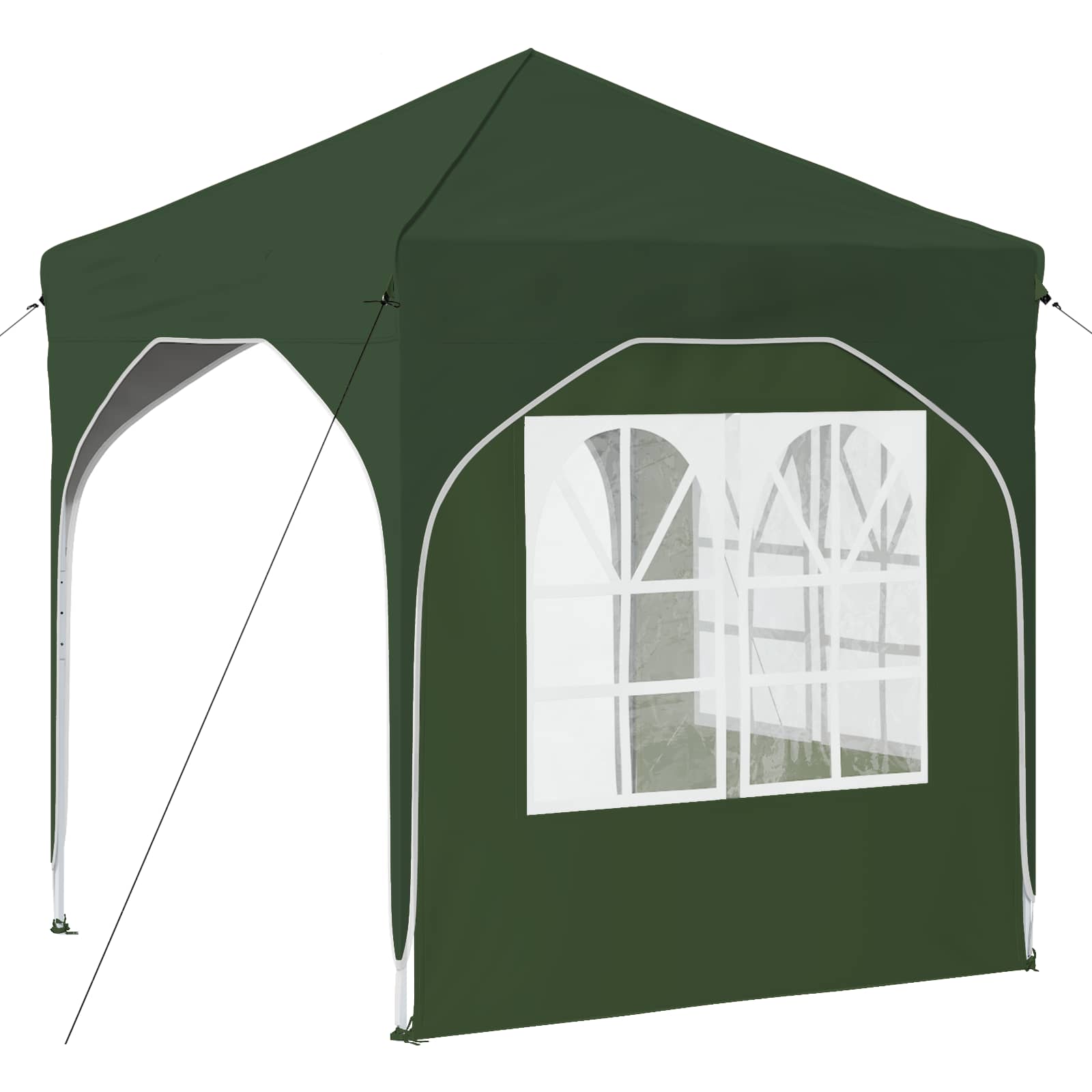Tenda per feste a pop-up 192 x 192 x 245 cm Verde