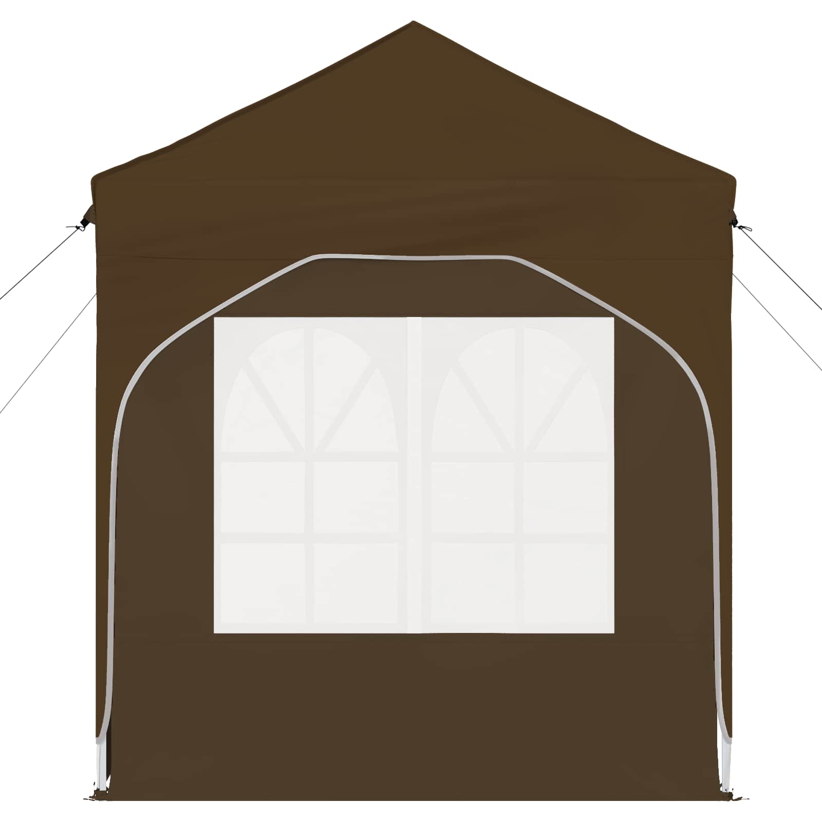Tenda per feste a pop-up 192 x 192 x 245 cm Tortora