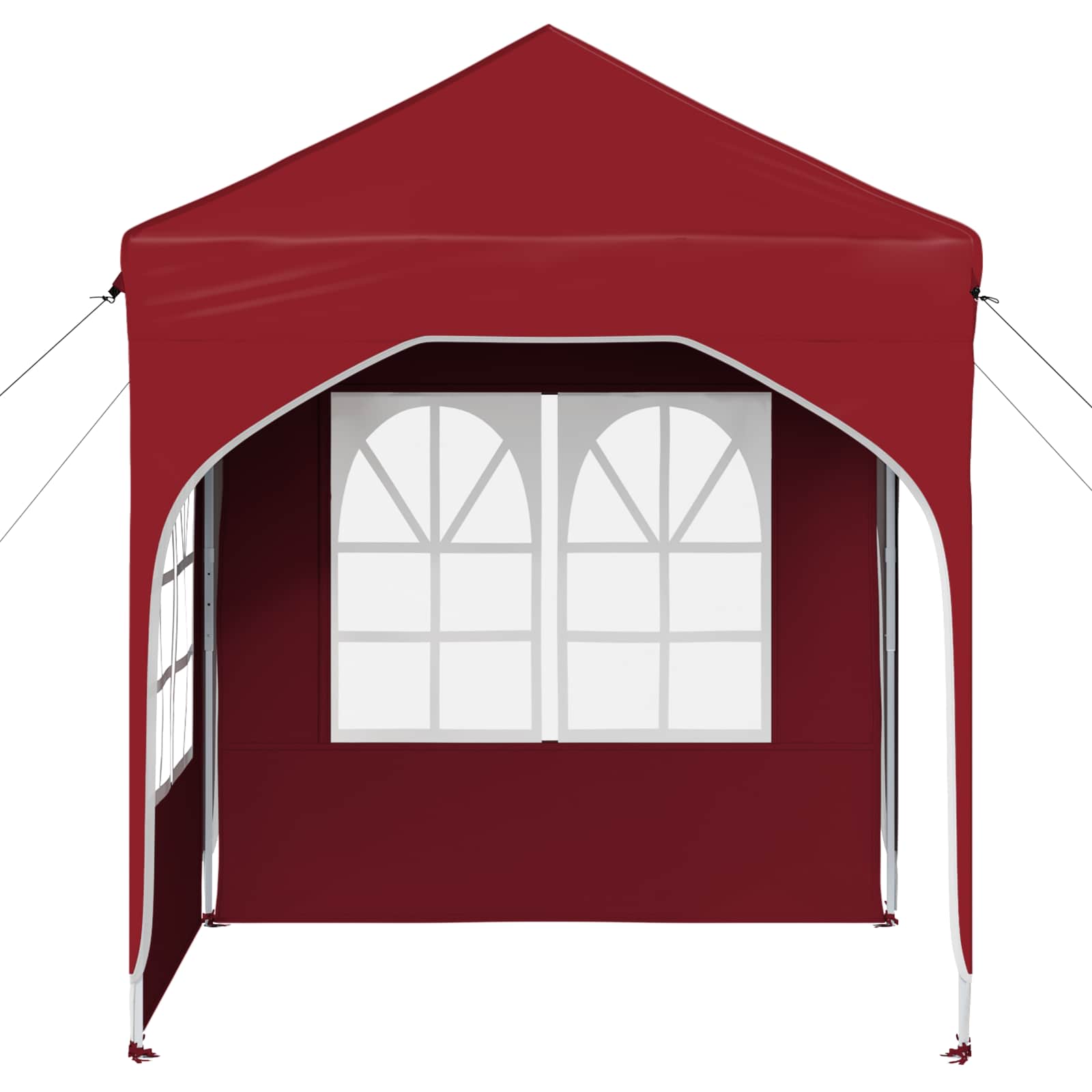 Tenda per feste a pop-up 192 x 192 x 245 cm Borgogna