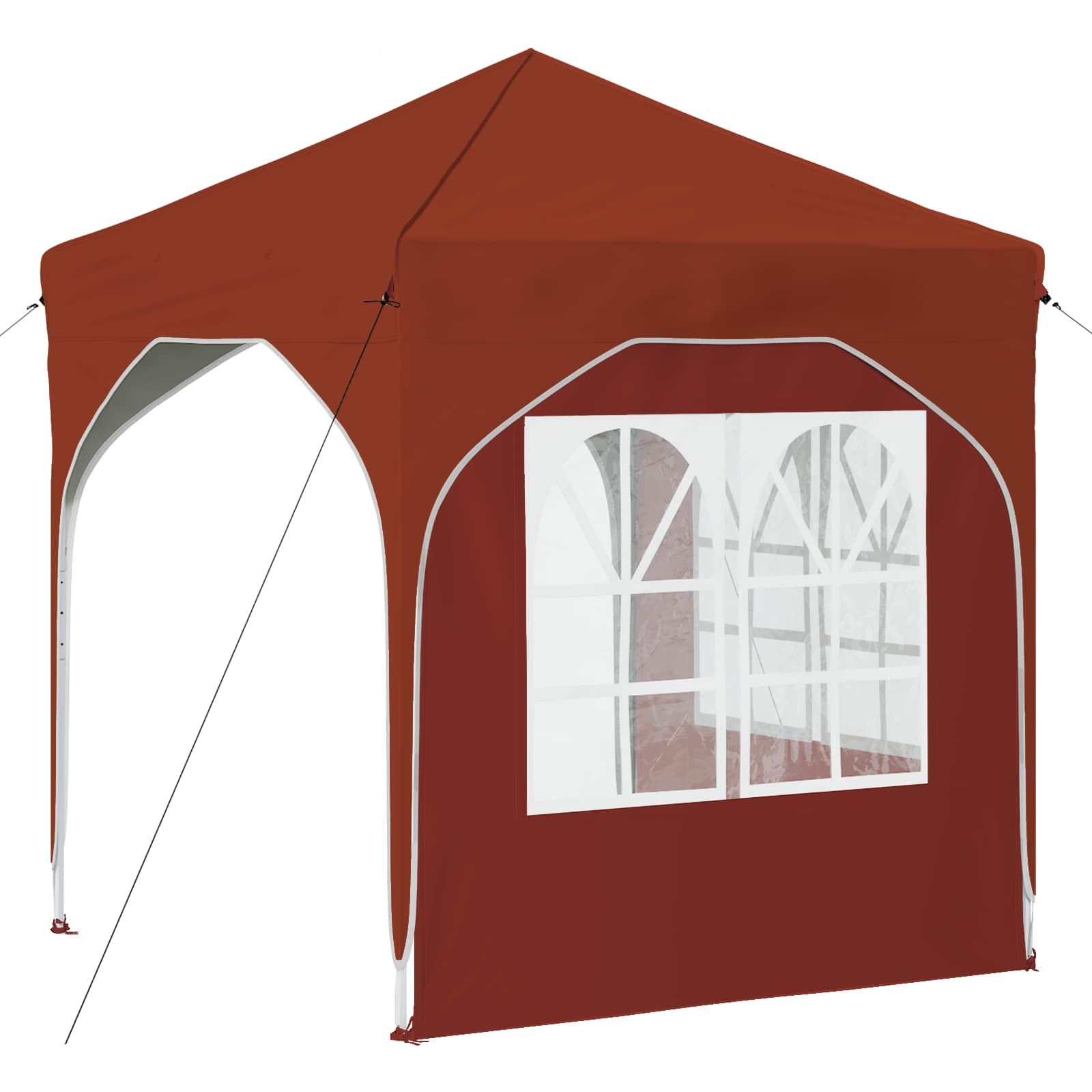 Tenda per feste a pop-up 192 x 192 x 245 cm Terracotta