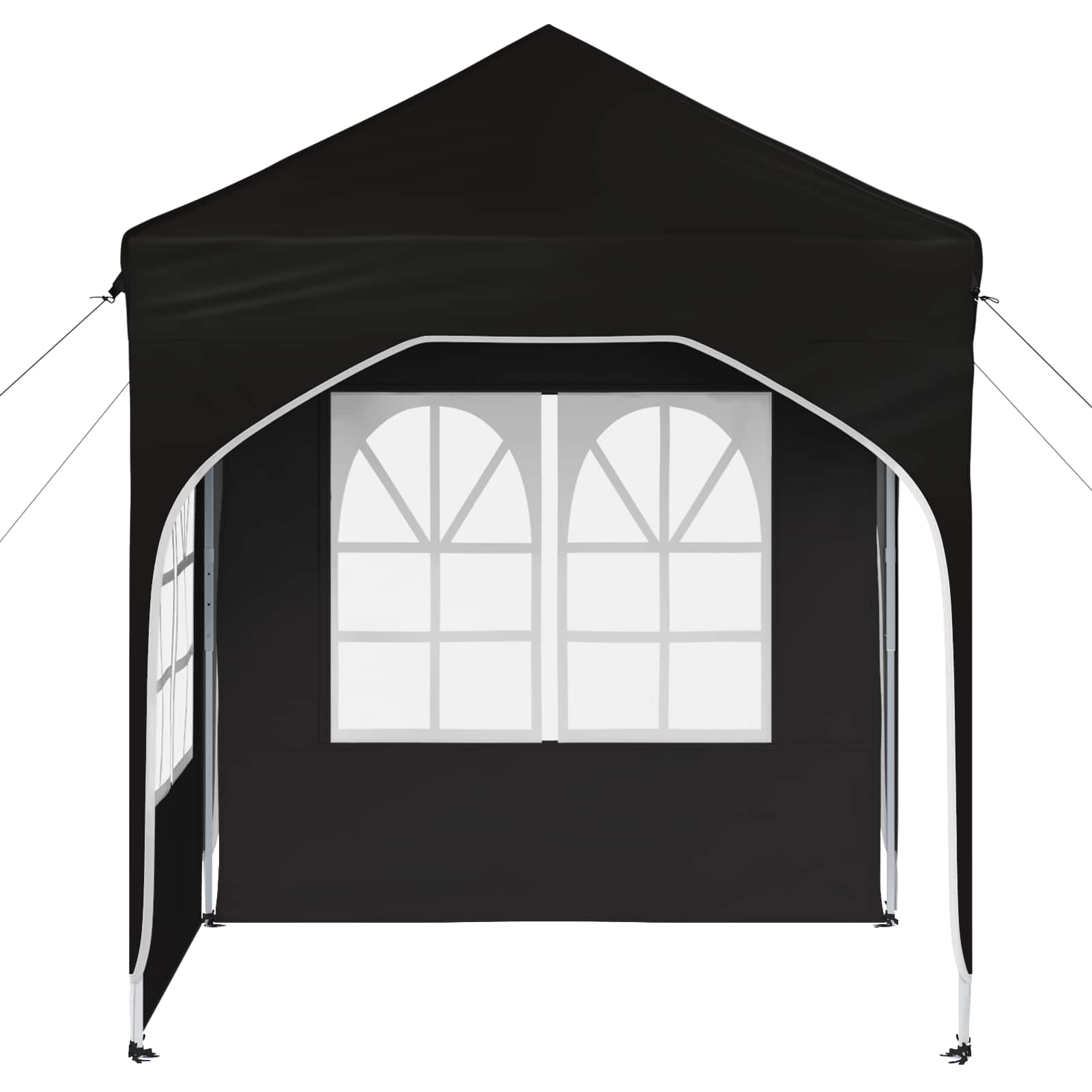 Tenda per feste a pop-up 192 x 192 x 245 cm Nero