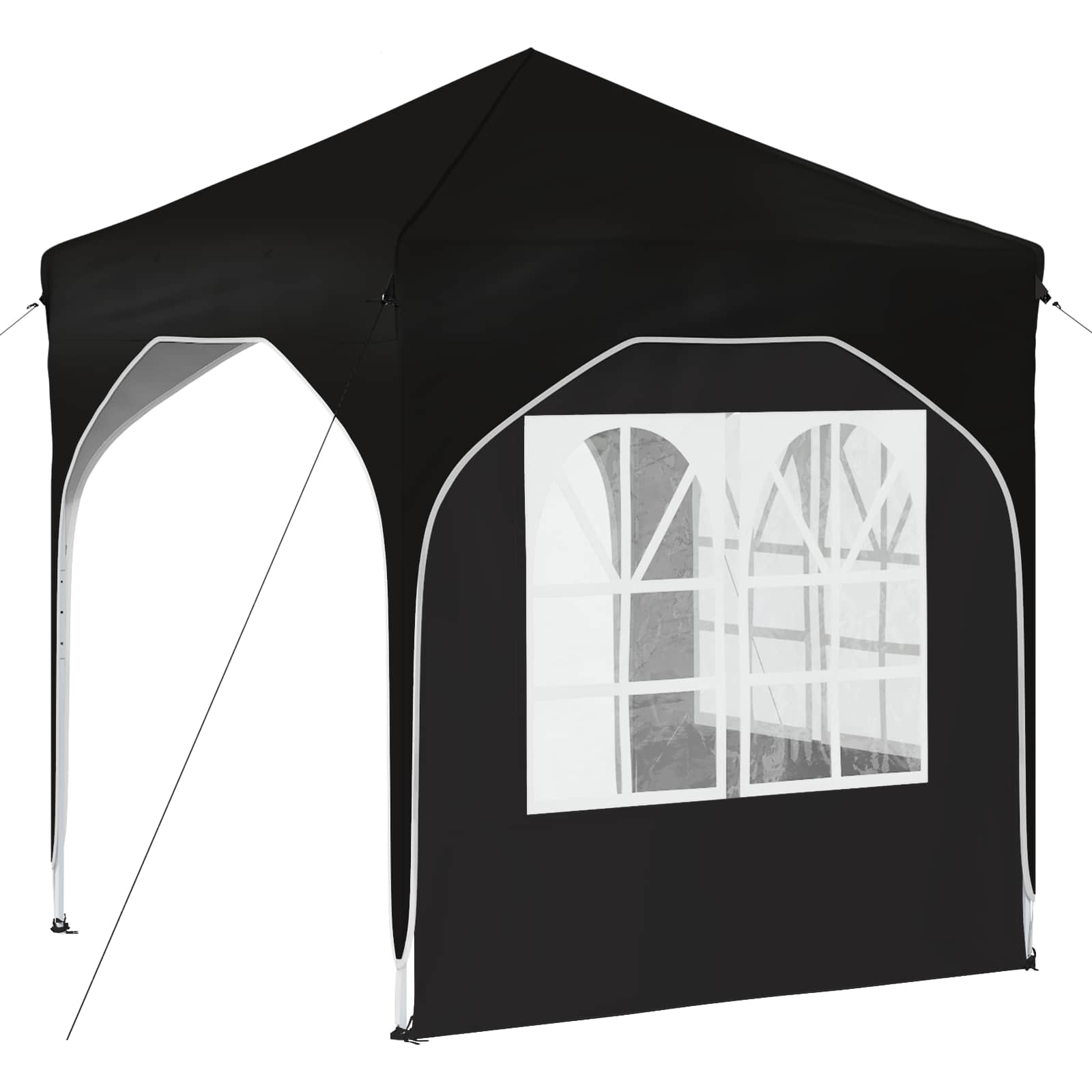 Tenda per feste a pop-up 192 x 192 x 245 cm Nero