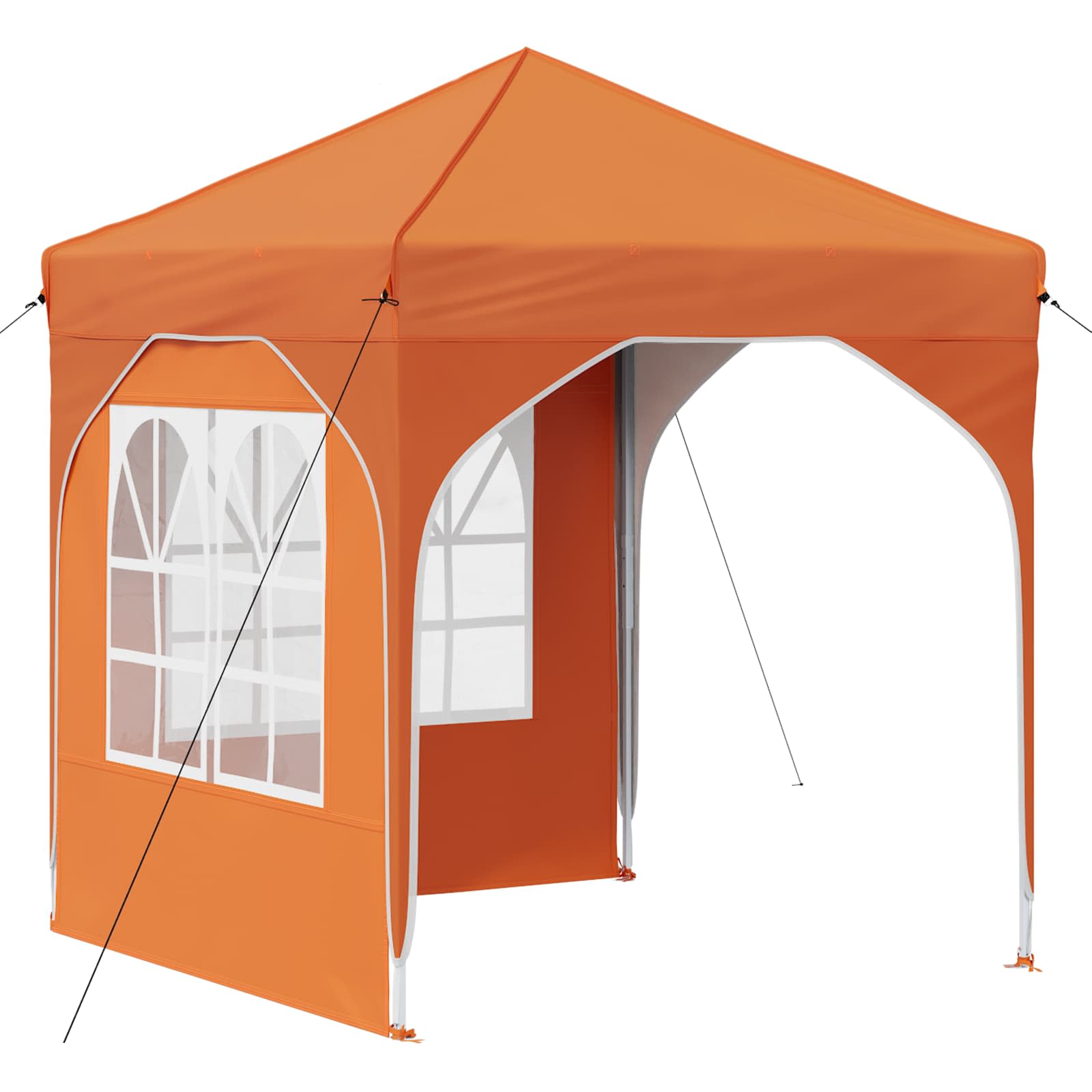 Tenda per feste a pop-up 192 x 192 x 245 cm Arancione