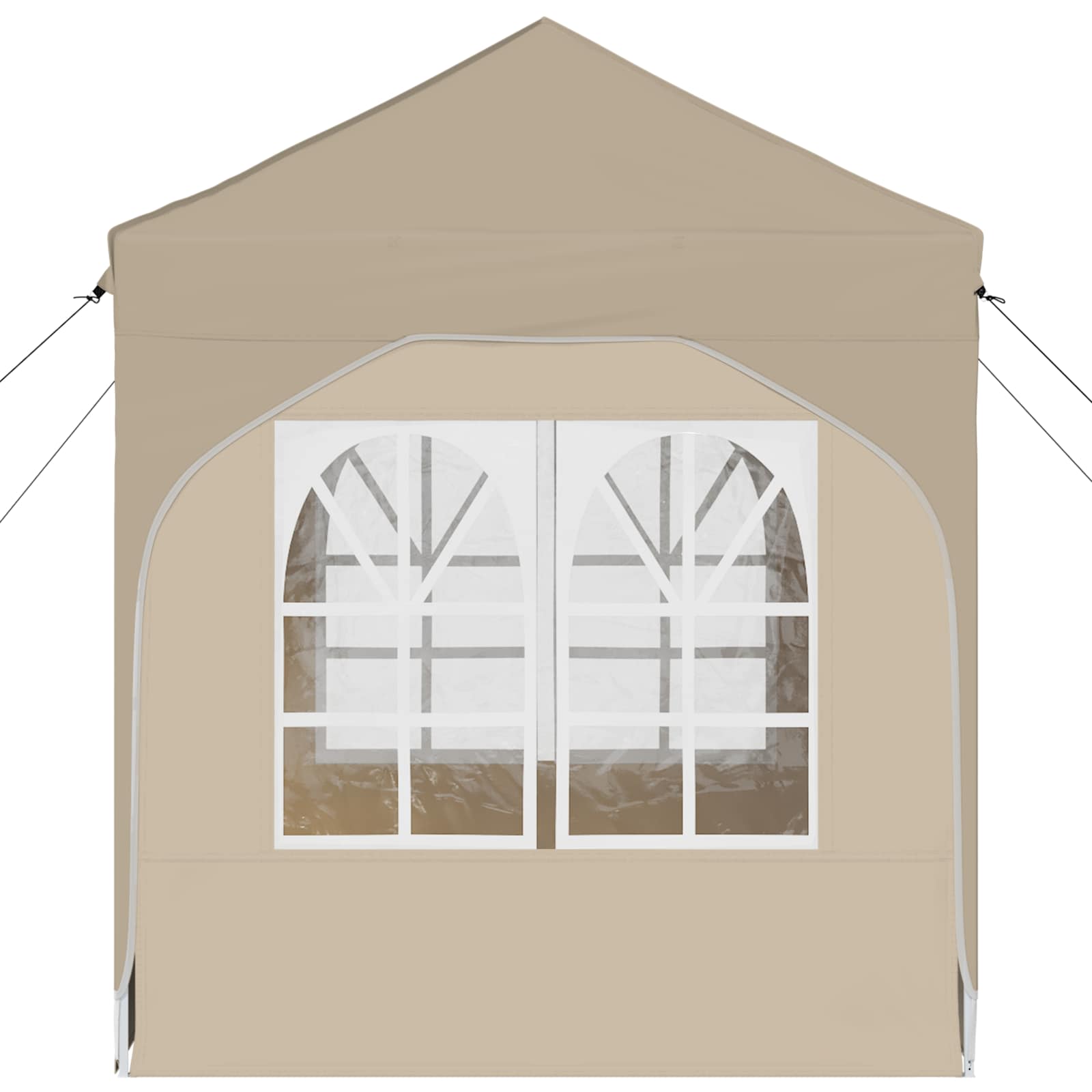 Tenda per feste a pop-up 192 x 192 x 245 cm Crema