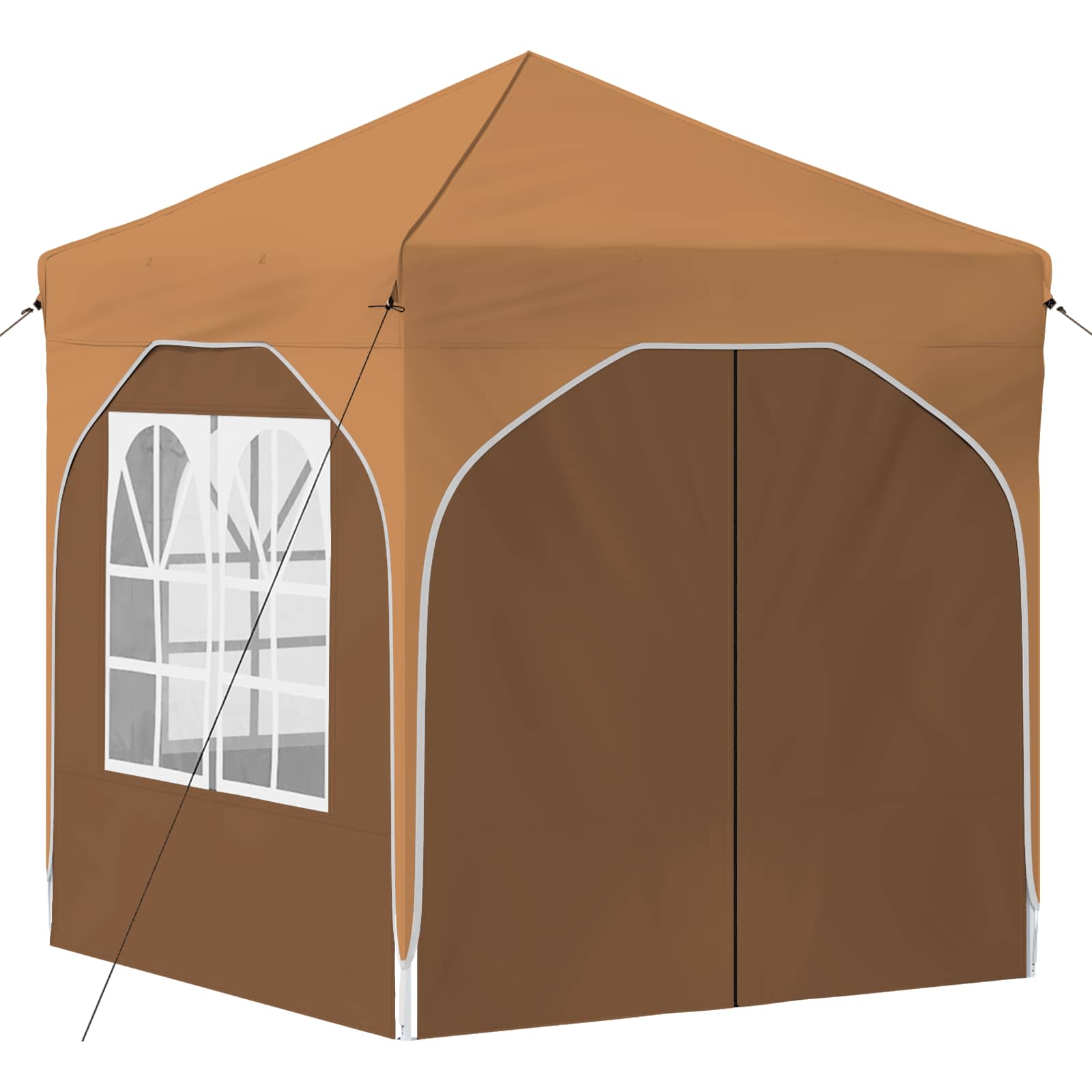 Tenda per feste a pop-up 192 x 192 x 245 cm Beige