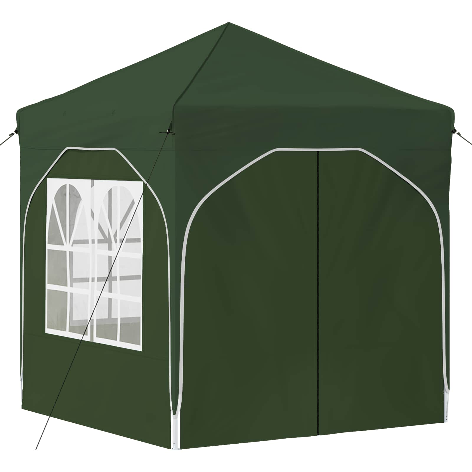 Tenda per feste a pop-up 192 x 192 x 245 cm Verde