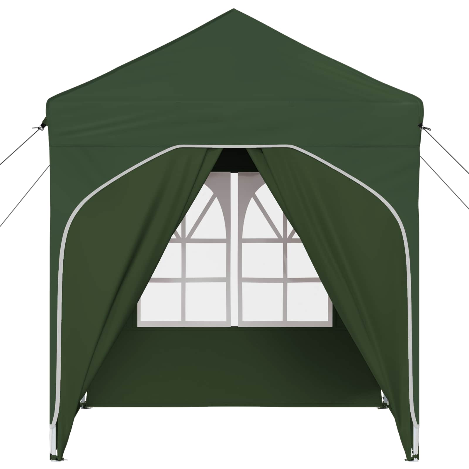Tenda per feste a pop-up 192 x 192 x 245 cm Verde