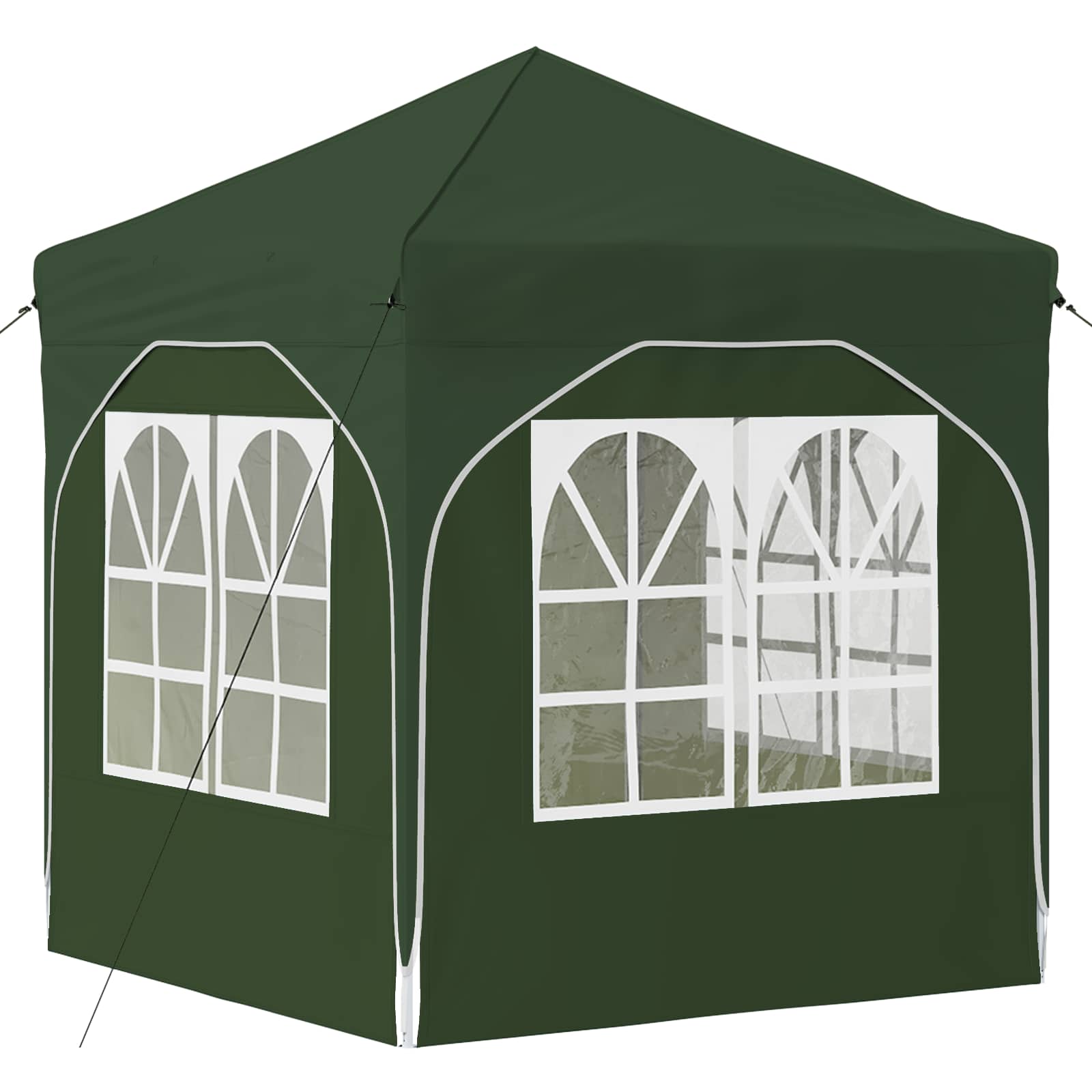 Tenda per feste a pop-up 192 x 192 x 245 cm Verde