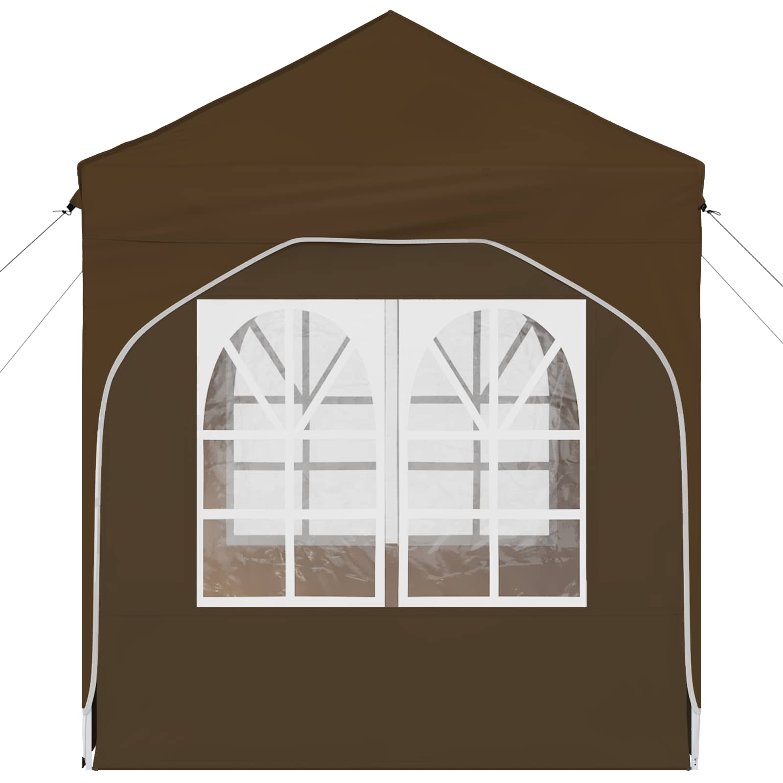 Tenda per feste a pop-up 192 x 192 x 245 cm Tortora