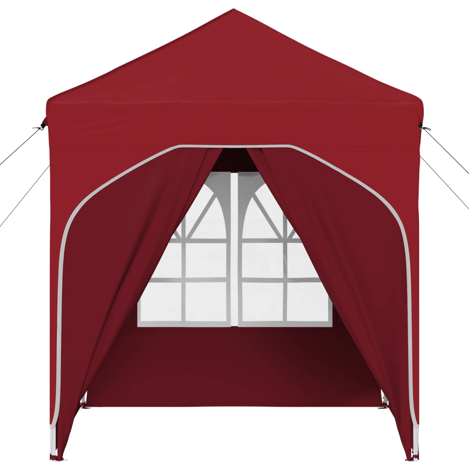 Tenda per feste a pop-up 192 x 192 x 245 cm Borgogna