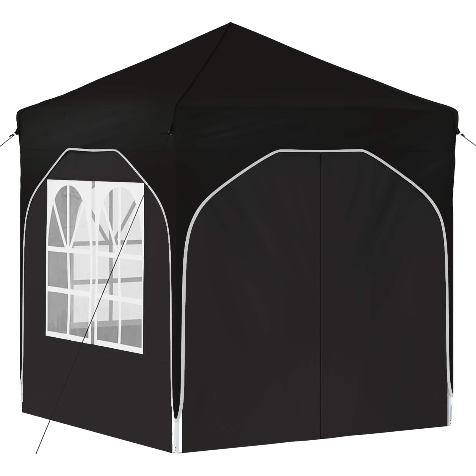 Tenda per feste a pop-up 192 x 192 x 245 cm Nero