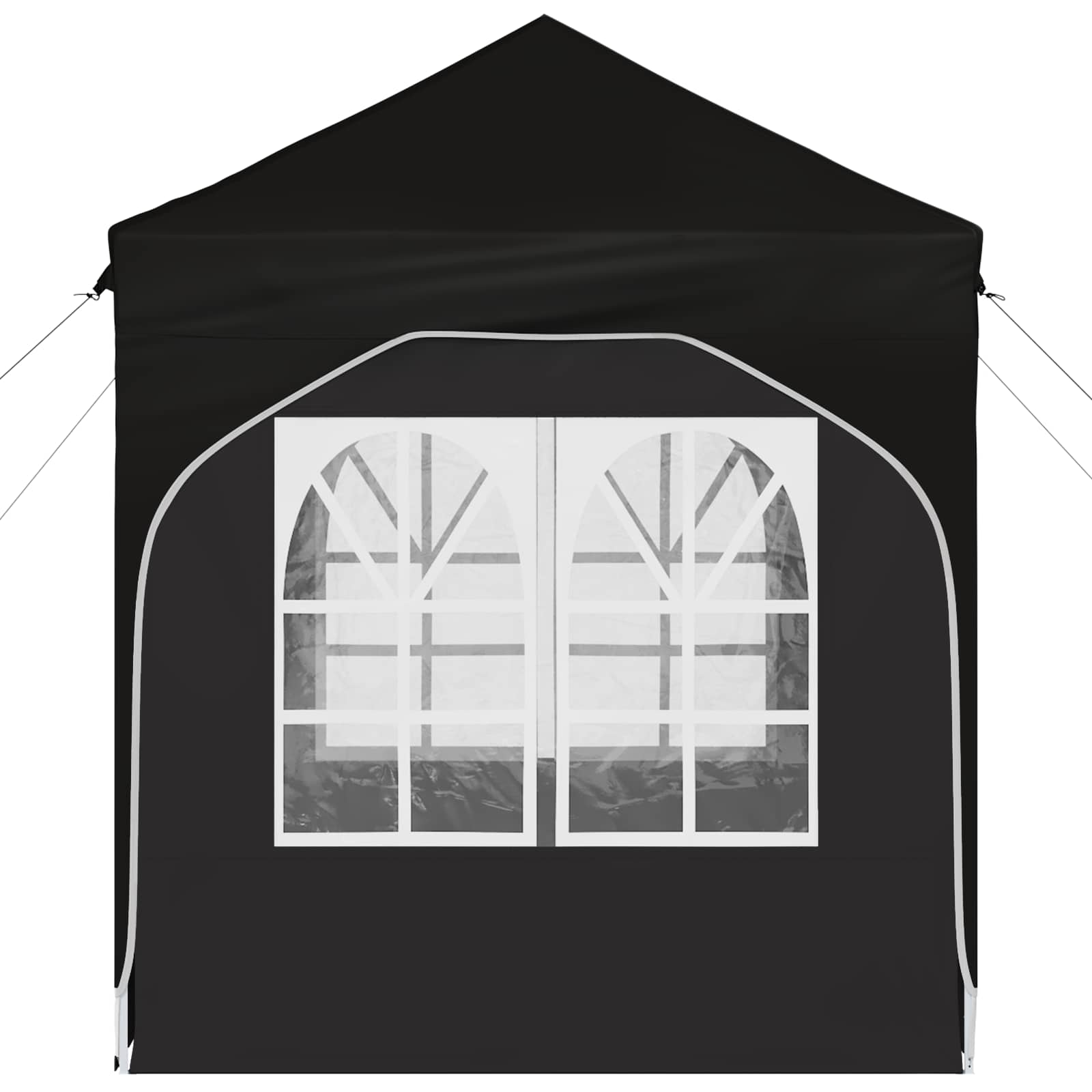 Tenda per feste a pop-up 192 x 192 x 245 cm Nero