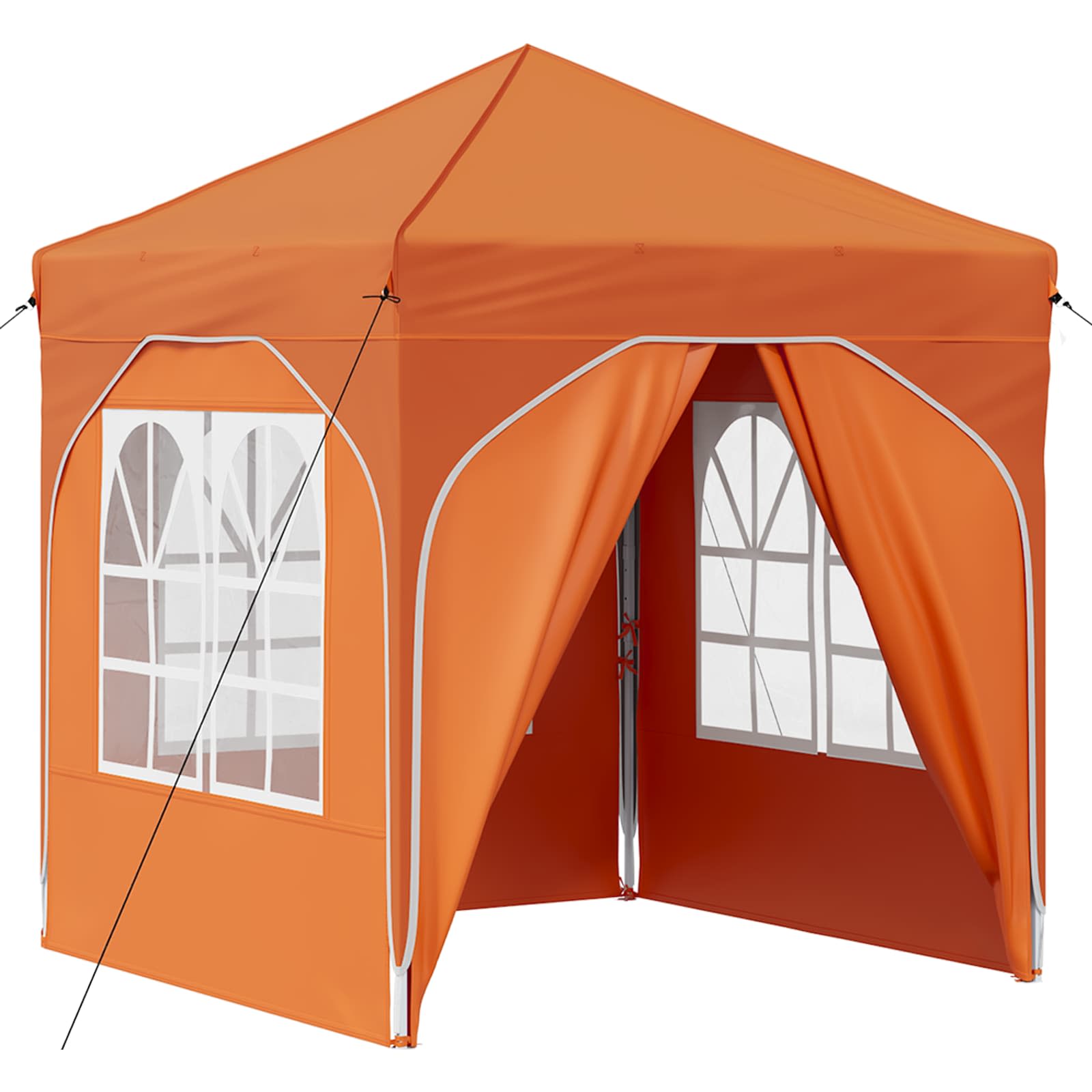 Tenda per feste a pop-up 192 x 192 x 245 cm Arancione