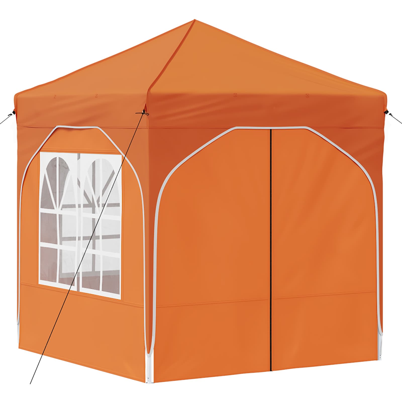 Tenda per feste a pop-up 192 x 192 x 245 cm Arancione