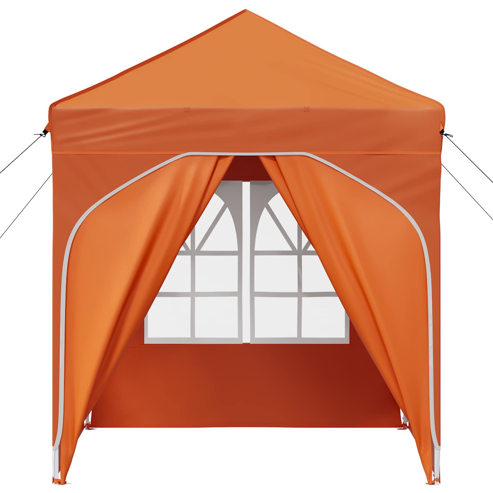 Tenda per feste a pop-up 192 x 192 x 245 cm Arancione
