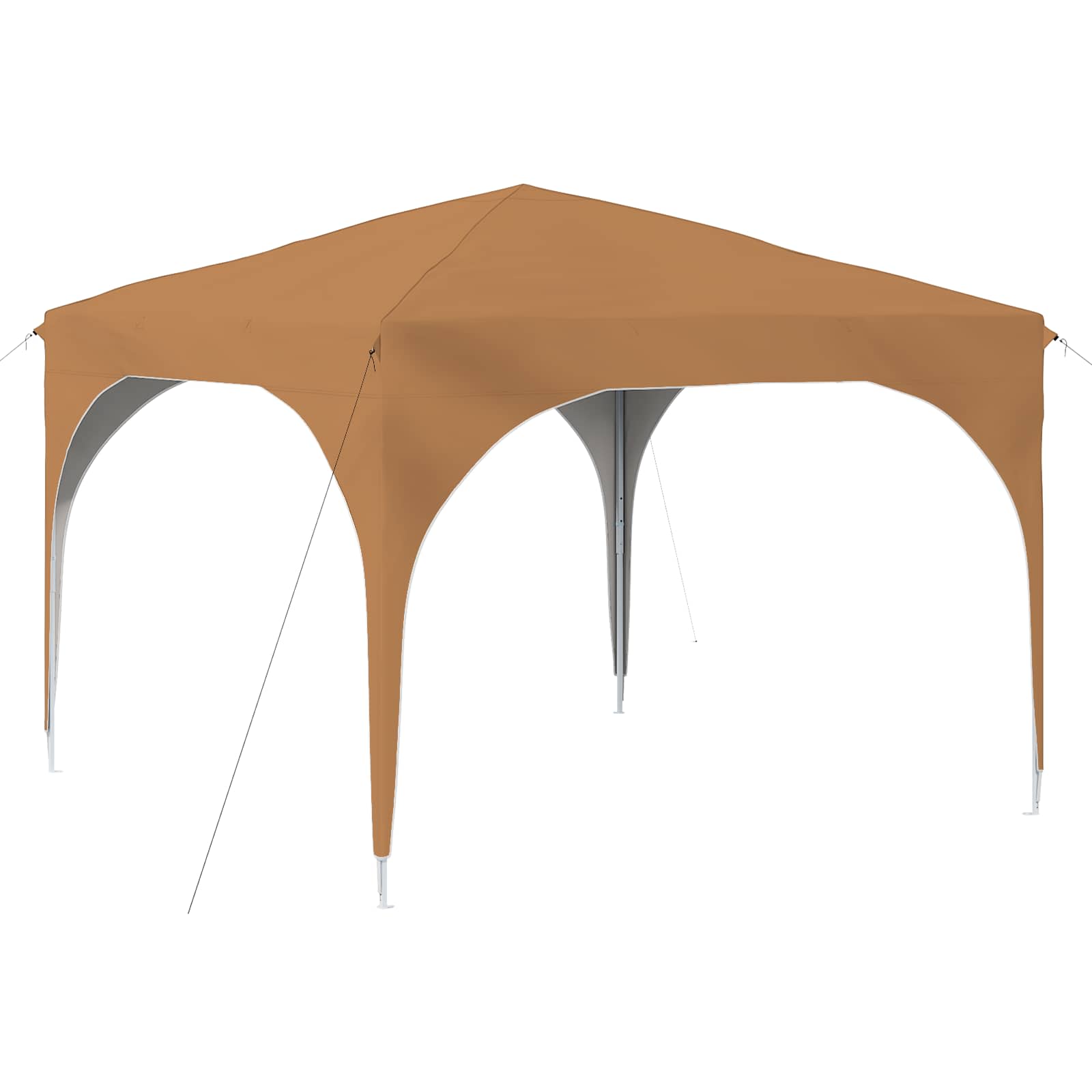 Tenda per feste a pop-up 290 x 290 x 245 cm Beige