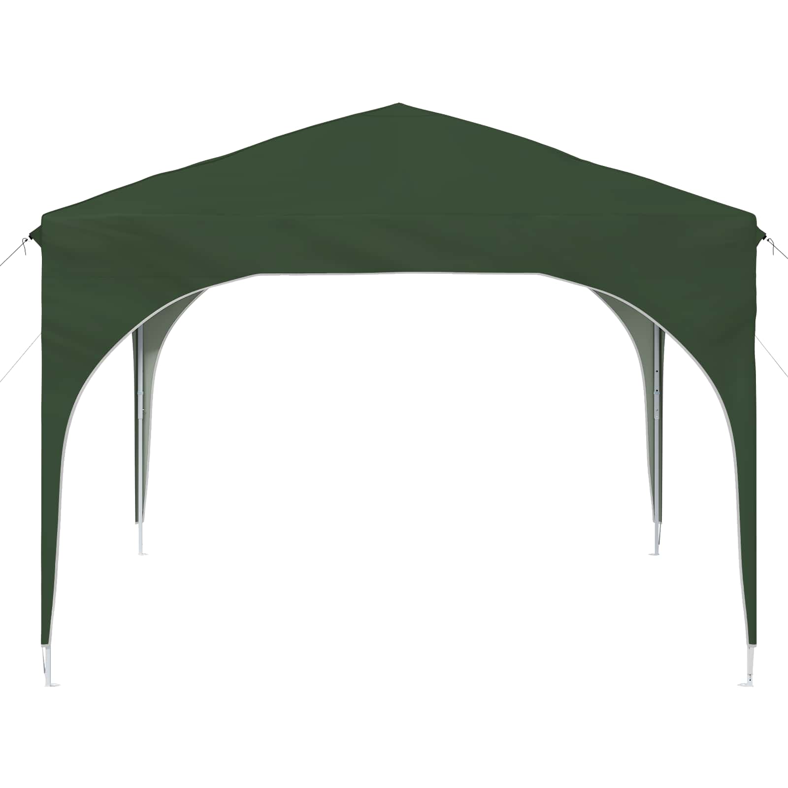 Tenda per feste a pop-up 290 x 290 x 245 cm Verde