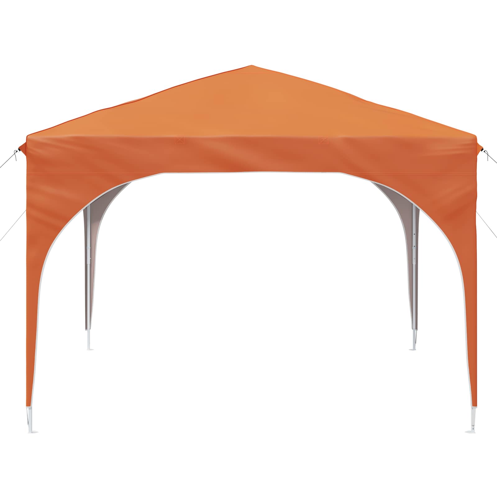 Tenda per feste a pop-up 290 x 290 x 245 cm Arancione