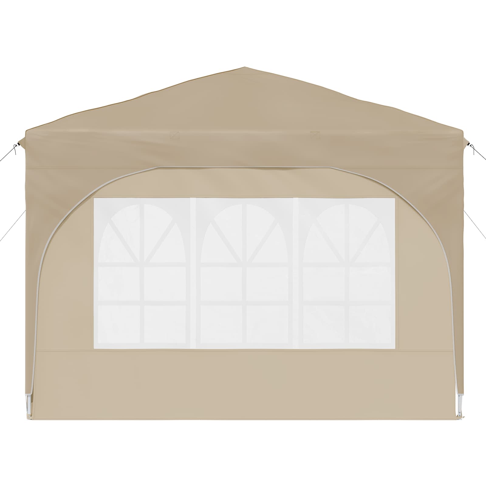 Tenda per feste a pop-up 290 x 290 x 245 cm Crema