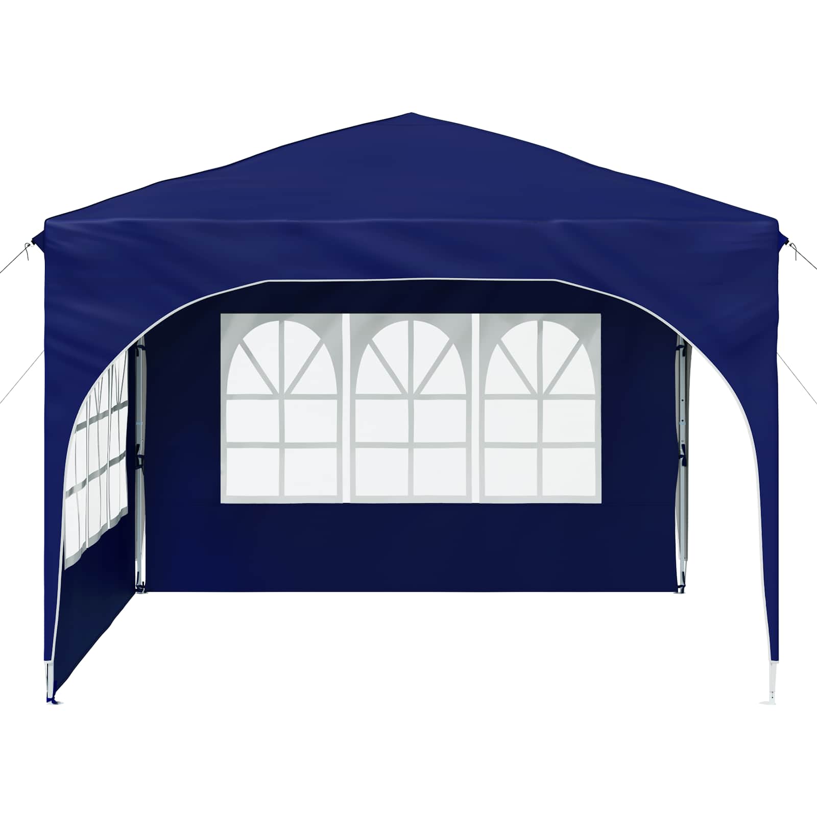 Tenda per feste a pop-up 290 x 290 x 245 cm Blu