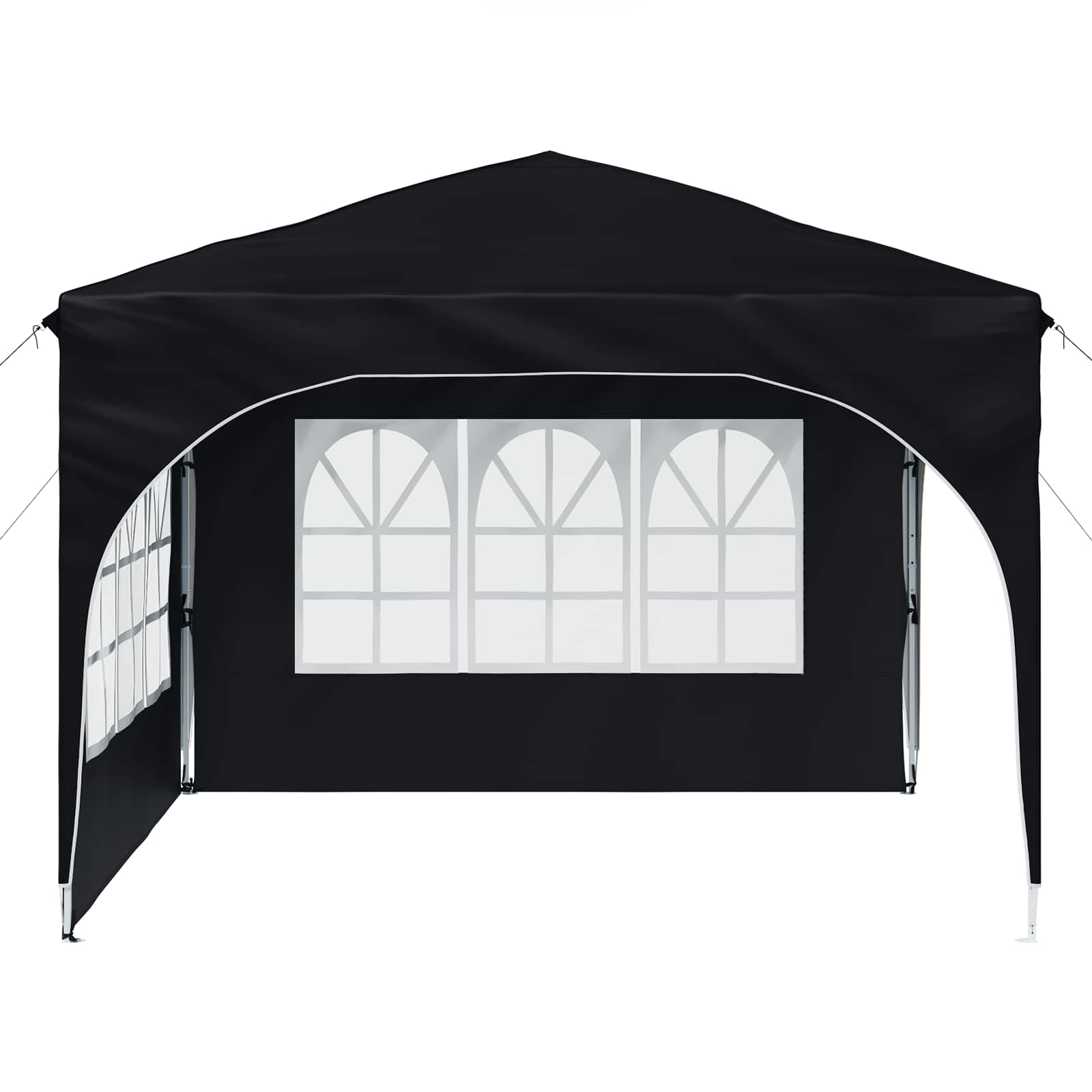 Tenda per feste a pop-up 290 x 290 x 245 cm Antracite