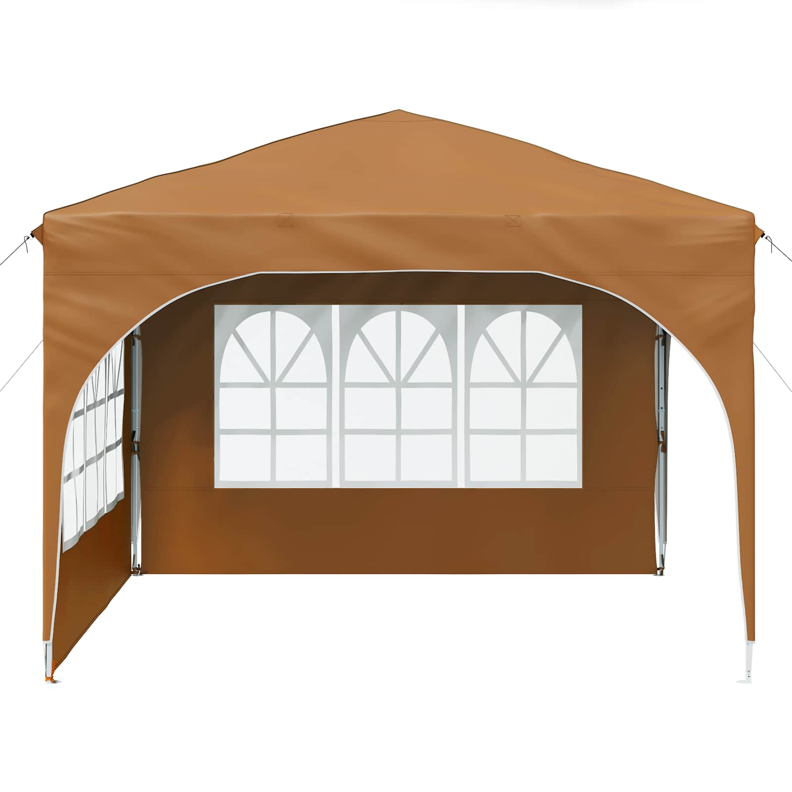 Tenda per feste a pop-up 290 x 290 x 245 cm Beige