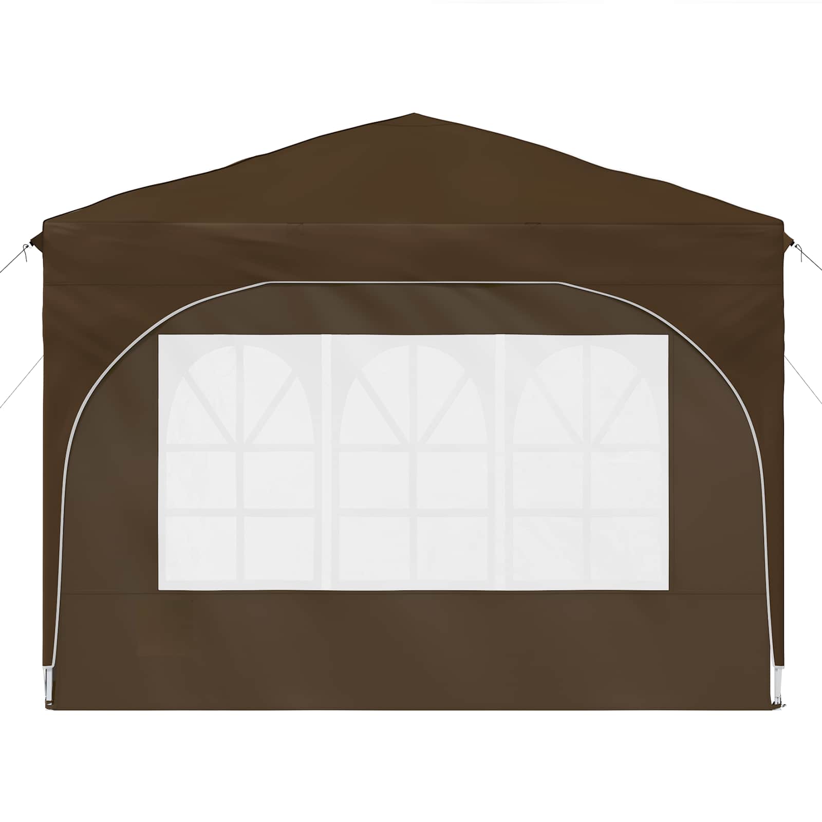Tenda per feste a pop-up 290 x 290 x 245 cm Tortora