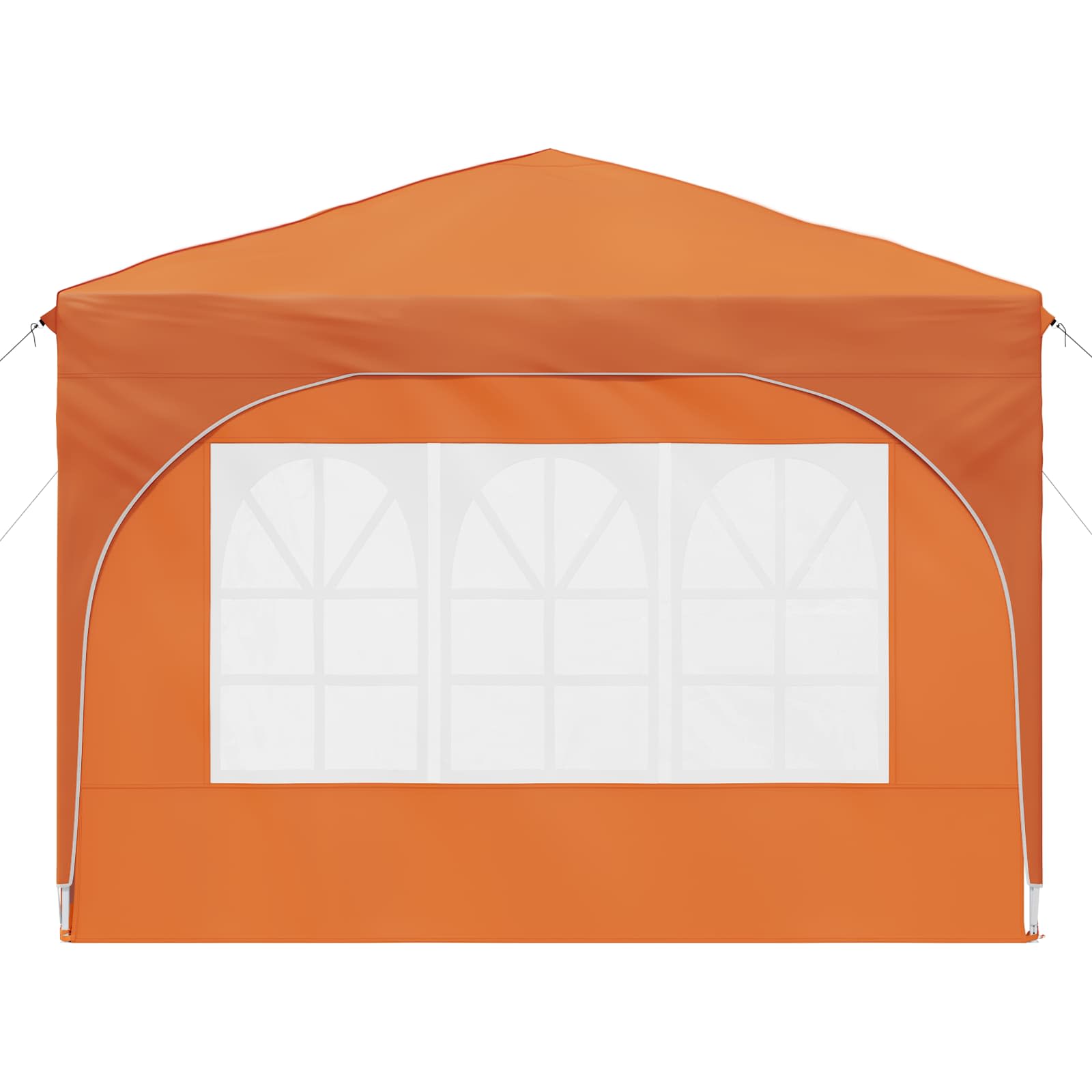 Tenda per feste a pop-up 290 x 290 x 245 cm Arancione