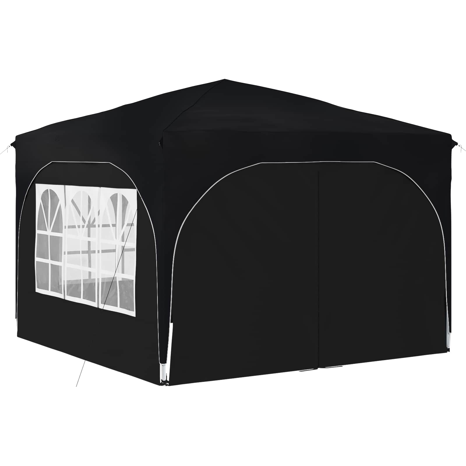 Tenda per feste a pop-up 290 x 290 x 245 cm Antracite