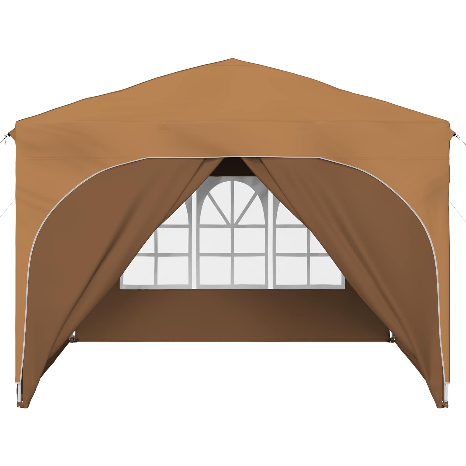 Tenda per feste a pop-up 290 x 290 x 245 cm Beige