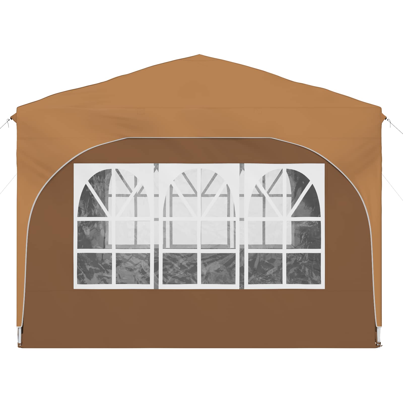 Tenda per feste a pop-up 290 x 290 x 245 cm Beige