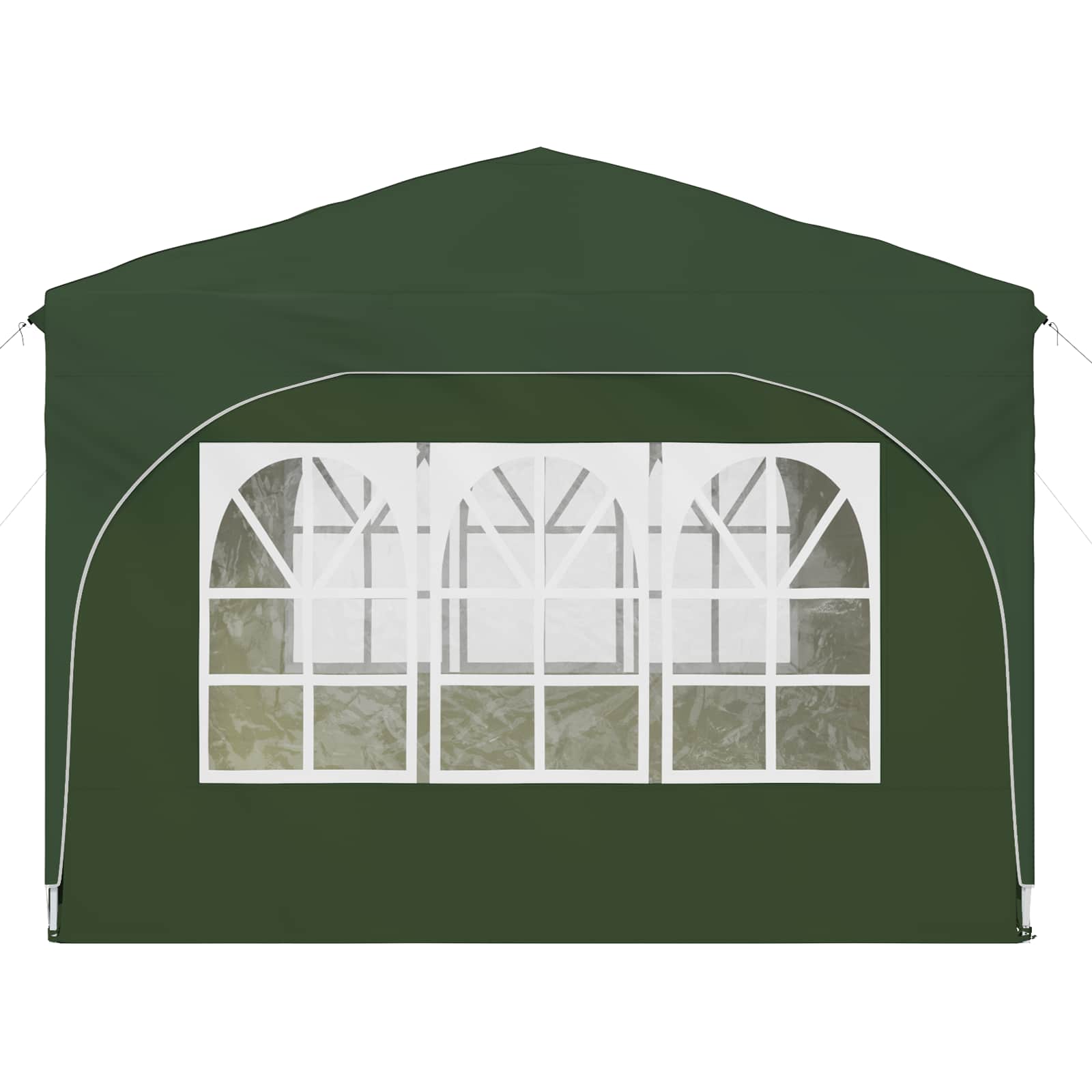 Tenda per feste a pop-up 290 x 290 x 245 cm Verde