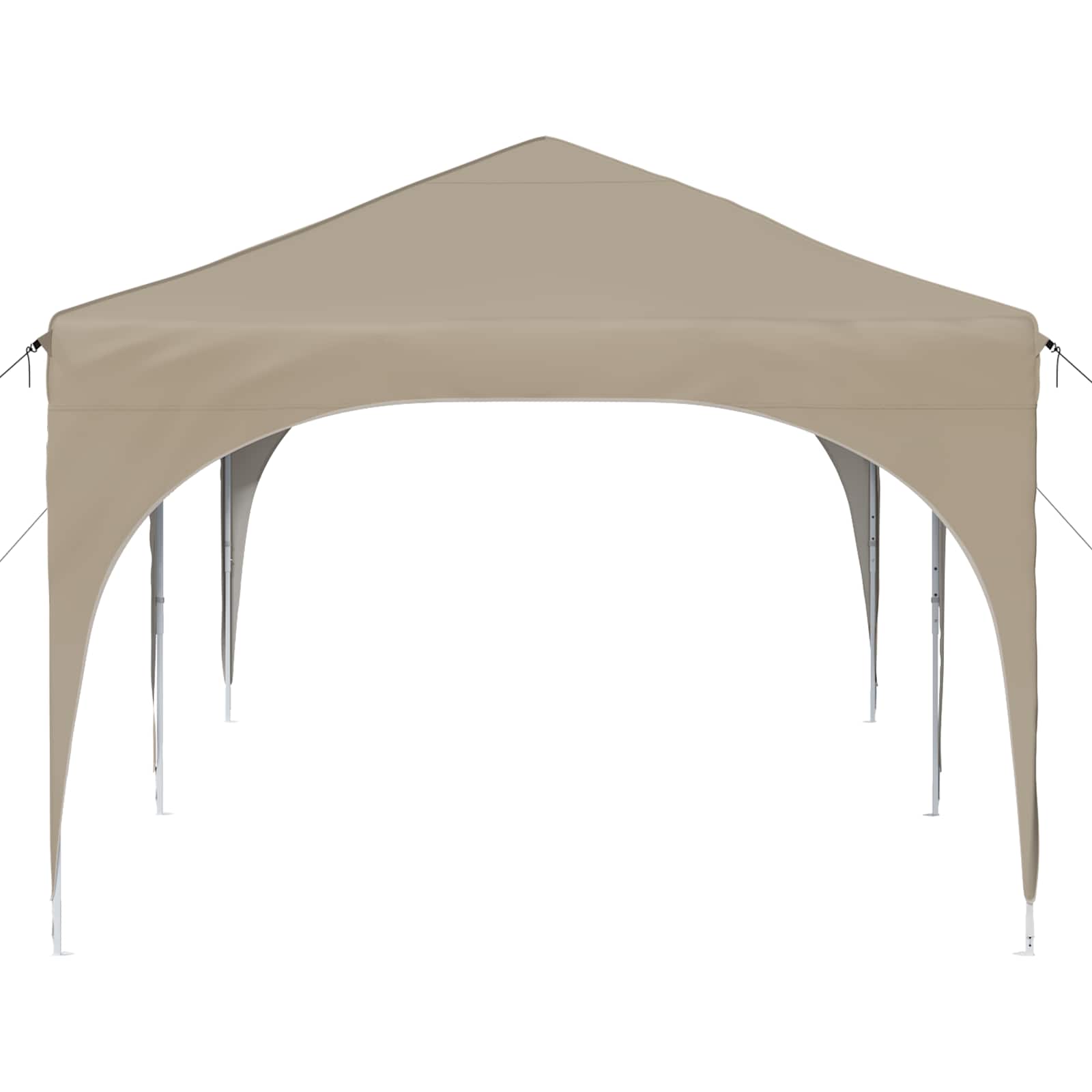 Tenda per feste a pop-up 575 x 288 x 245 cm Crema