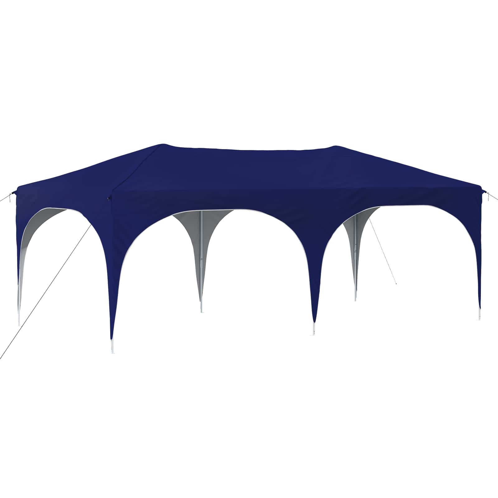 Tenda per feste a pop-up 575 x 288 x 245 cm Blu Tessuto Oxford