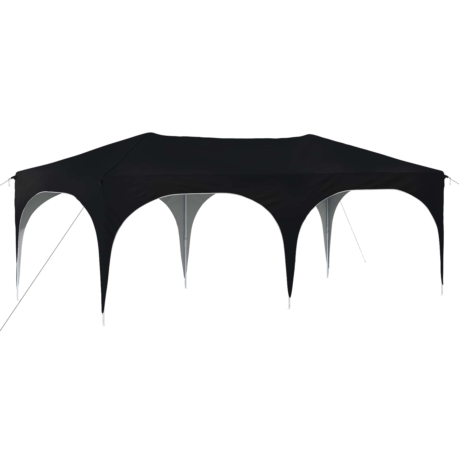 Tenda per feste a pop-up 575 x 288 x 245 cm Antracite