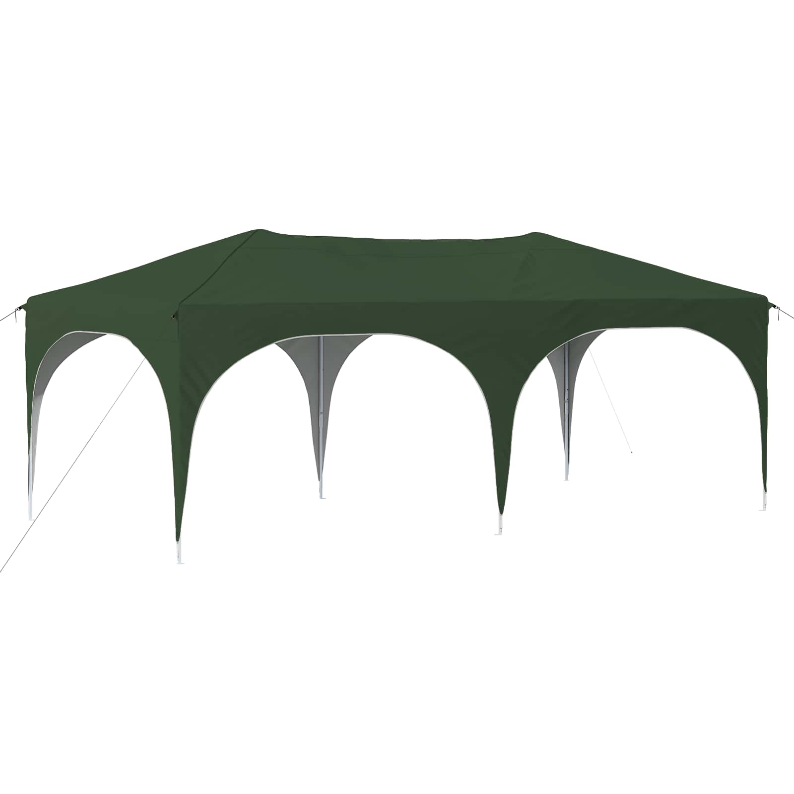 Tenda per feste a pop-up 575 x 288 x 245 cm Verde