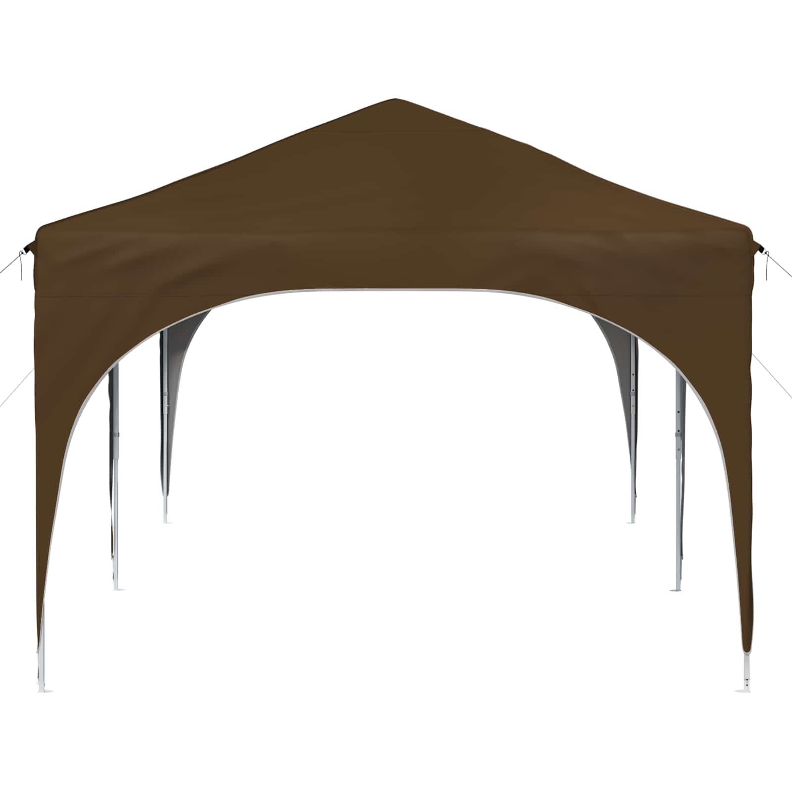 Tenda per feste a pop-up 575 x 288 x 245 cm Tortora